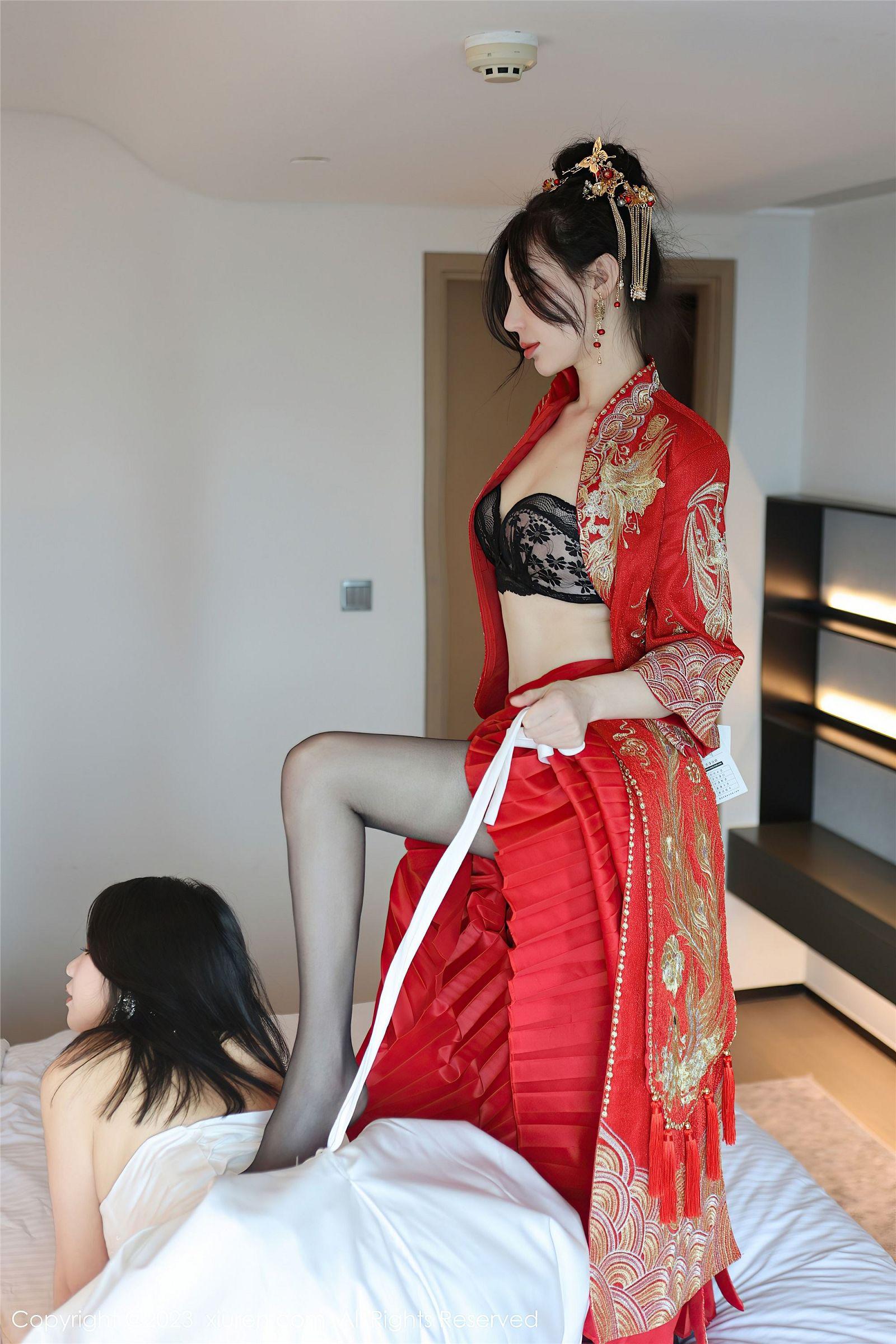 [XIUREN秀人网] 2023.06.21 NO.6957 模特合集 曼柔_p063