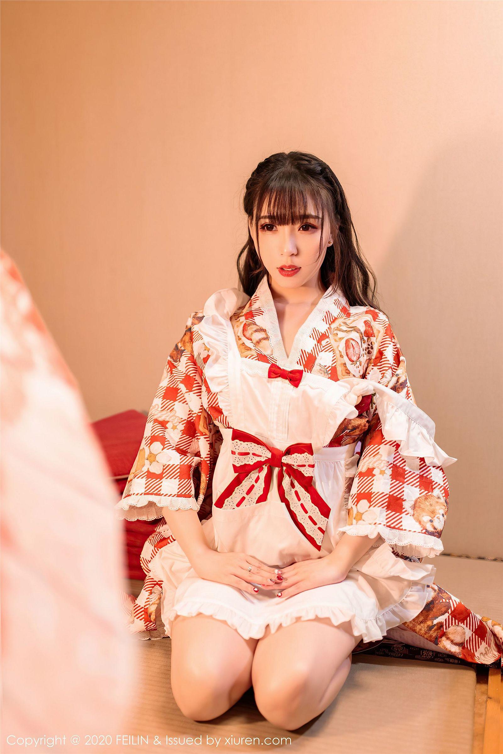 [FEILIN嗲囡囡] 2020.12.16 NO.360 小波多_p008