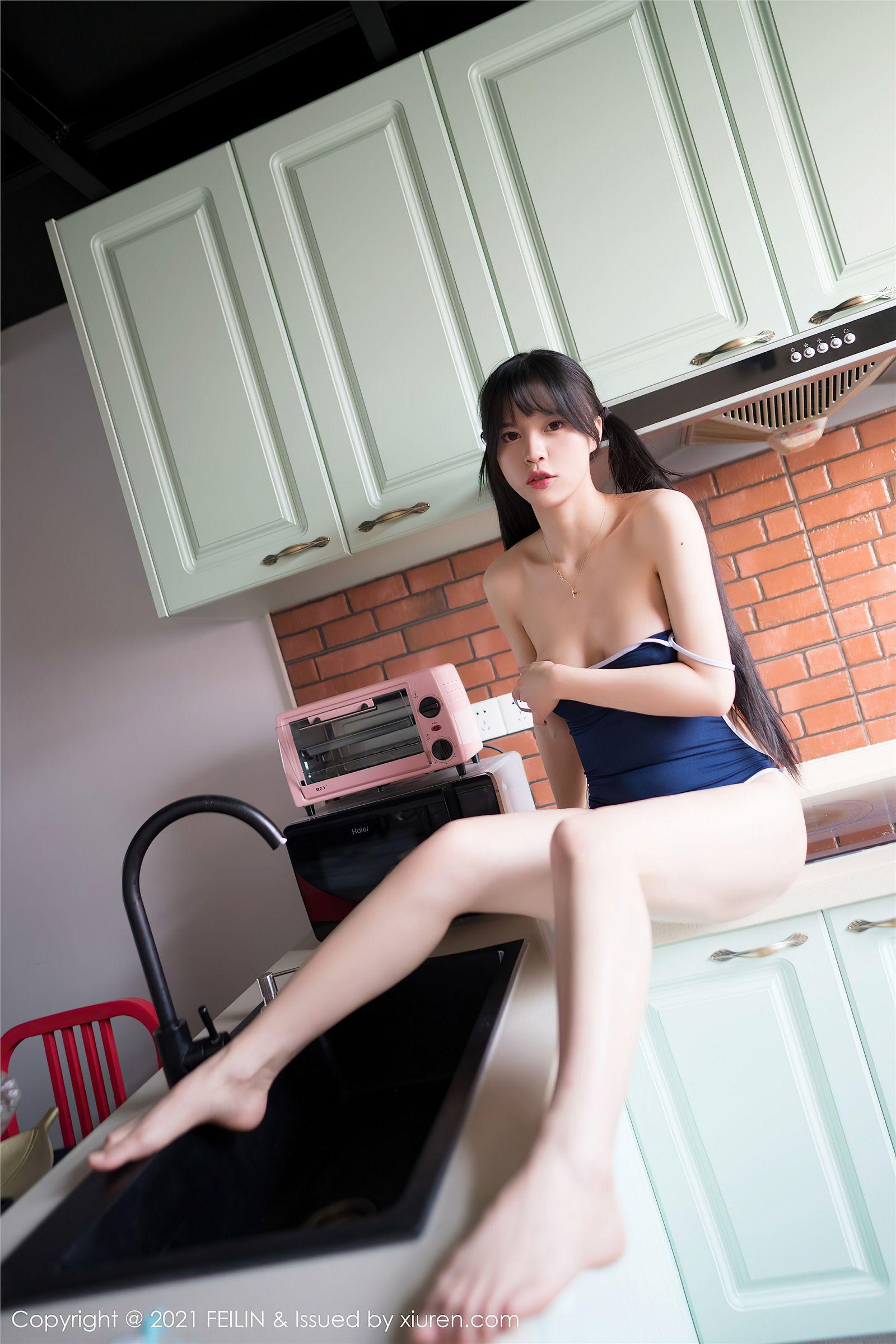[FEILIN嗲囡囡] 2021.01.25 NO.371 桃香子_p012