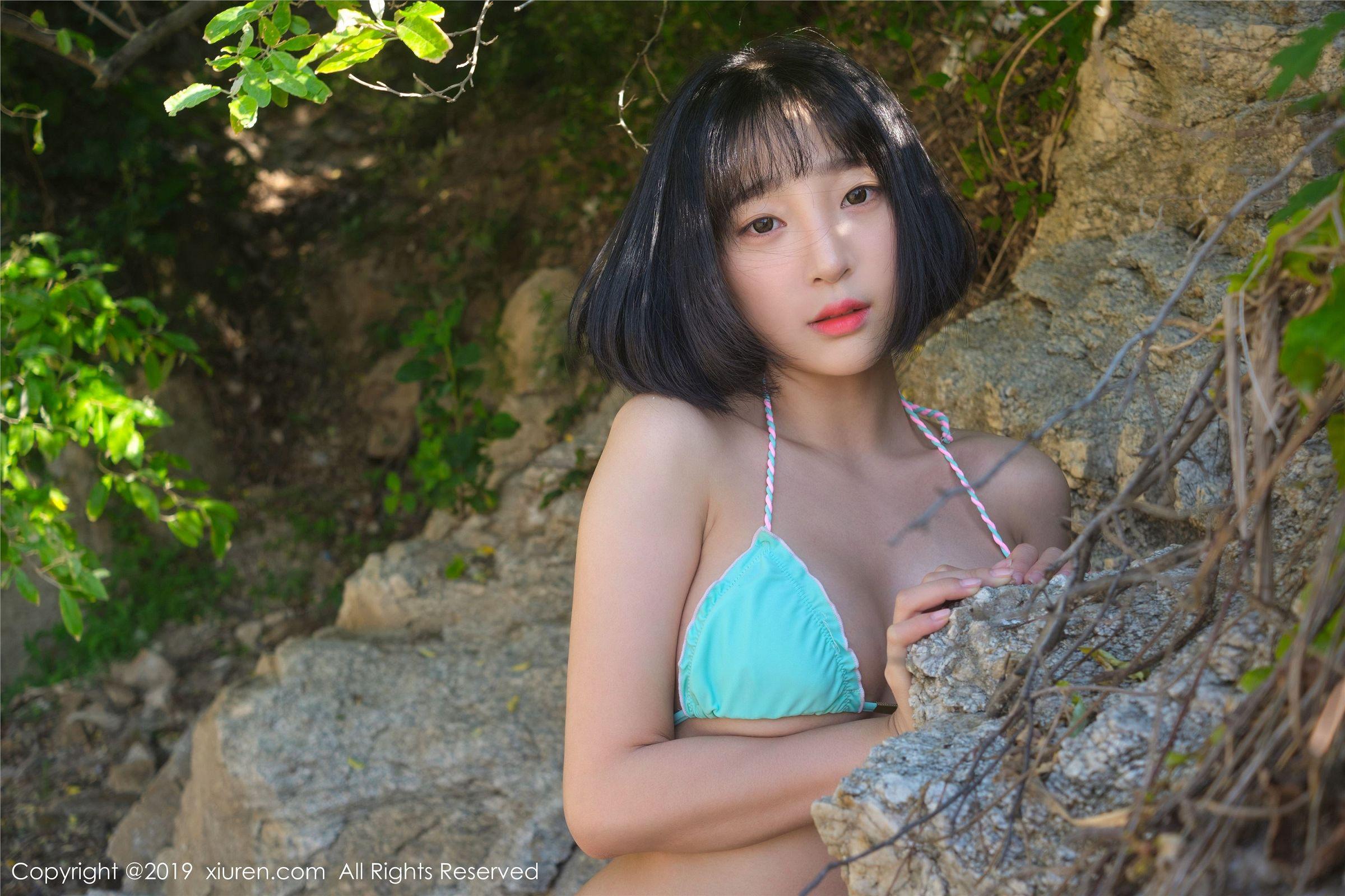 [XIUREN秀人网] 2019.10.16 NO.1734 面具魅惑 模特_卿卿_p039
