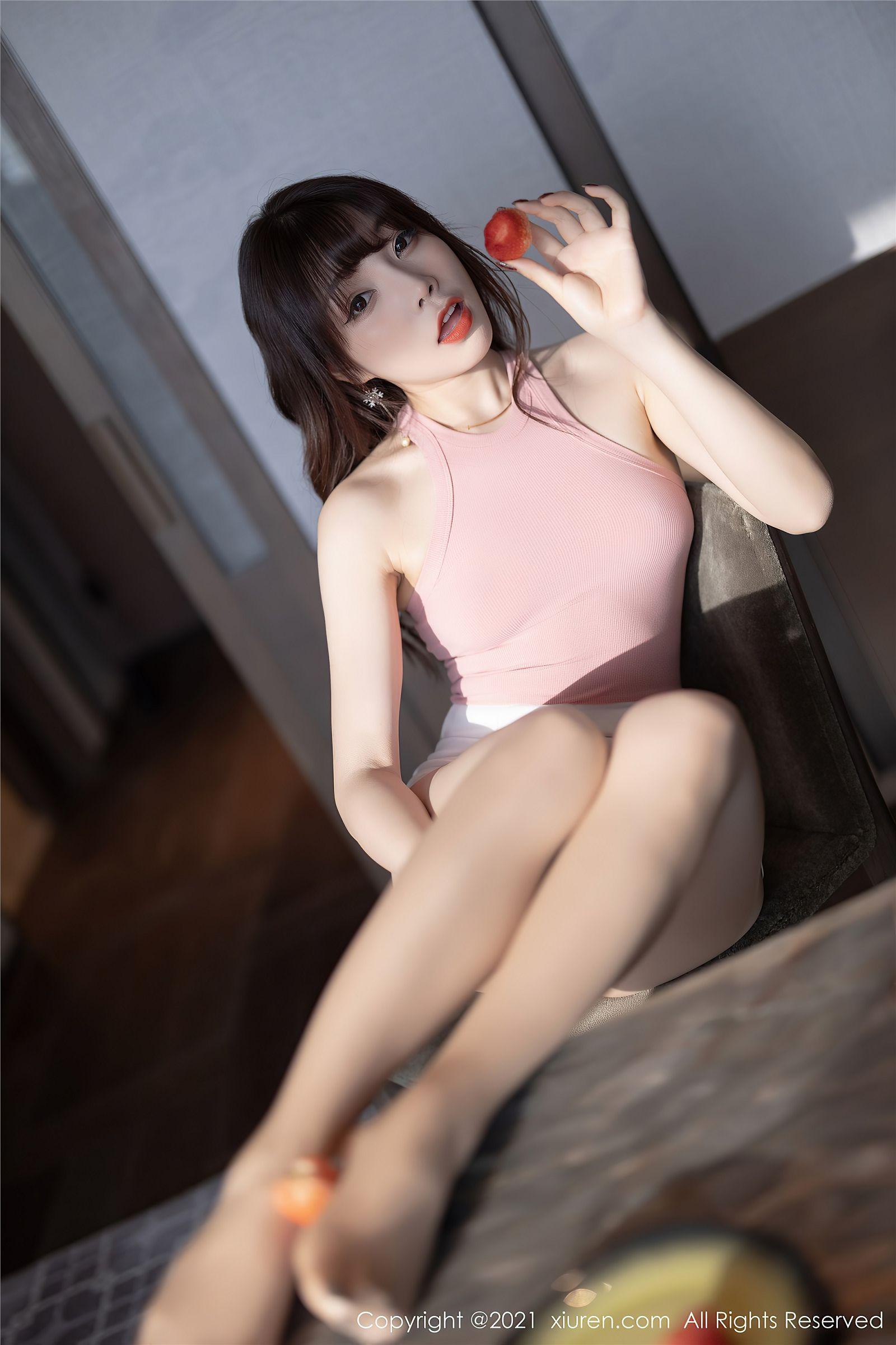 [XIUREN秀人网] 2021.03.25 NO.3245 芝芝Booty_p042