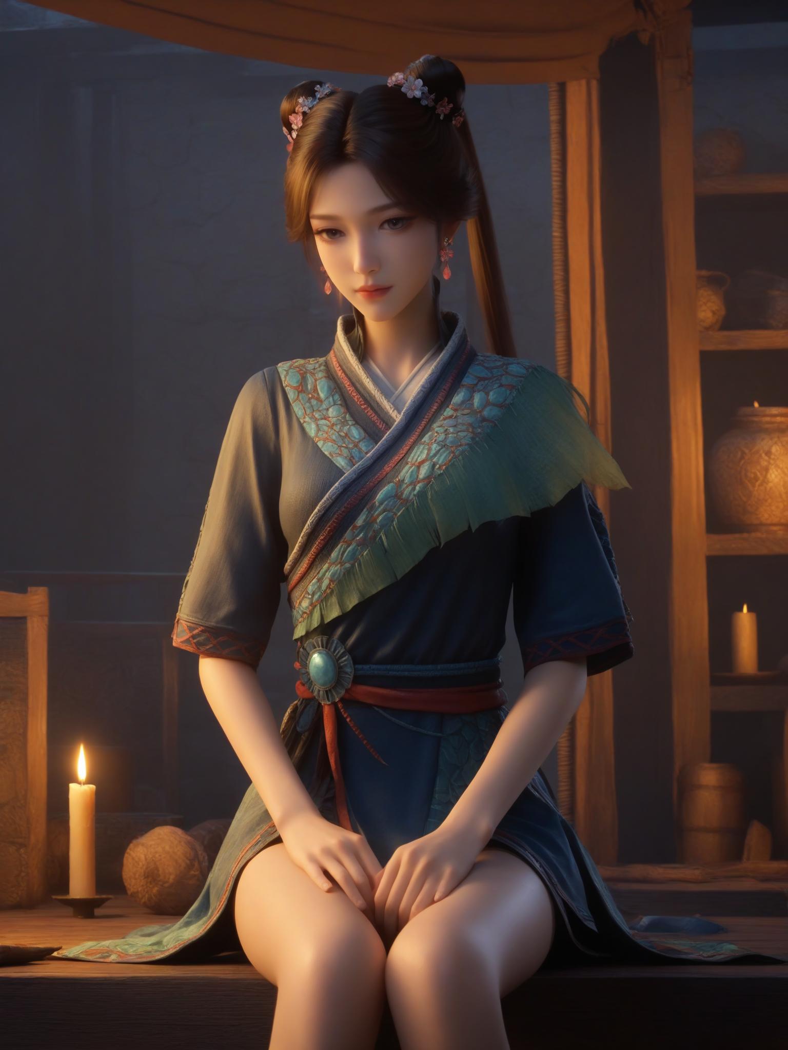 Joelaicre_梅凝 双马尾 MeiNing with ponytail_130325959_p4