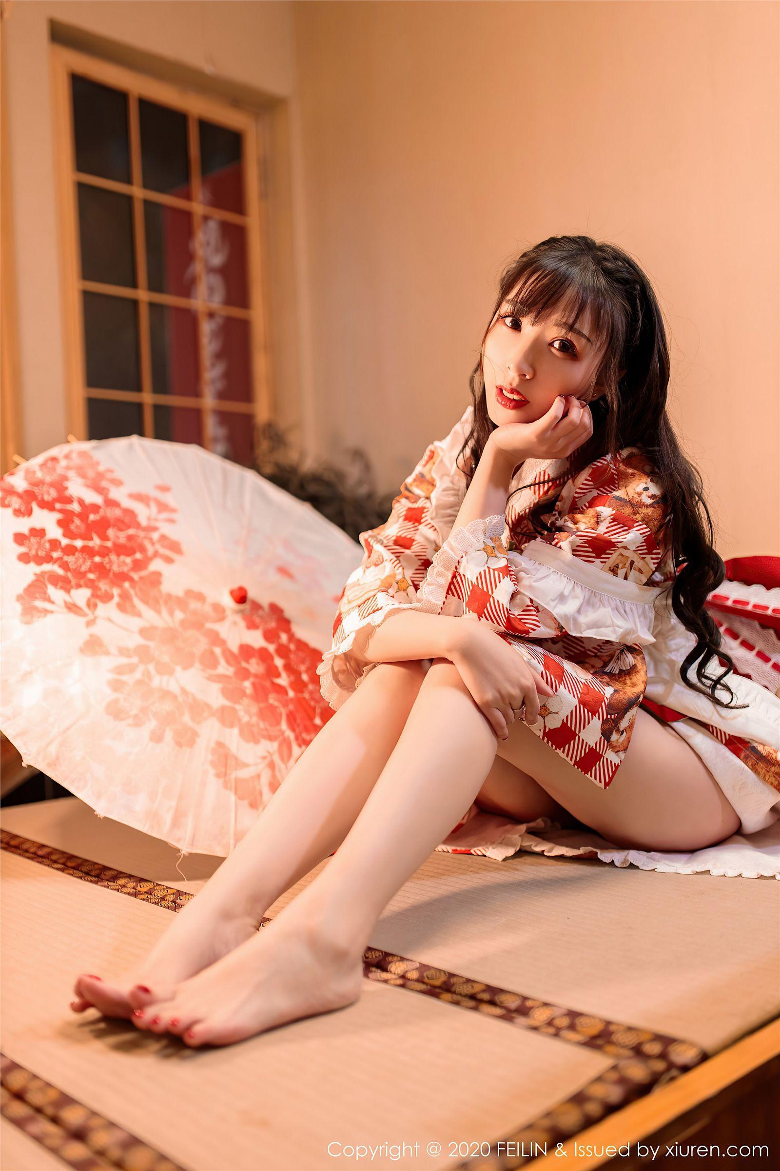 [FEILIN嗲囡囡] 2020.12.16 NO.360 小波多_p002