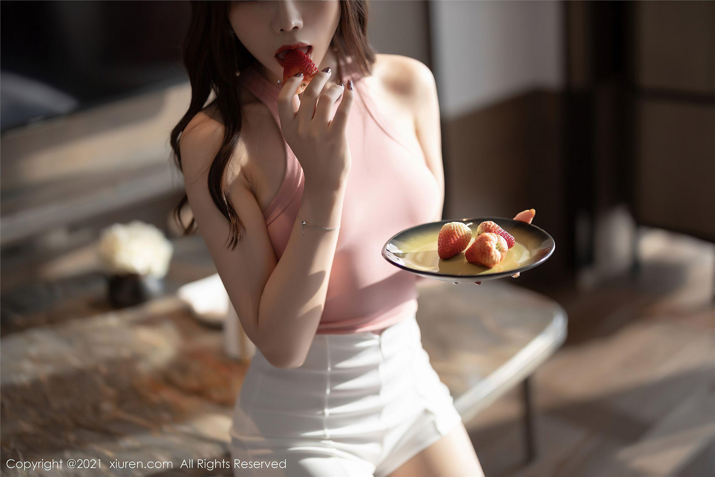 [XIUREN秀人网] 2021.03.25 NO.3245 芝芝Booty_p014