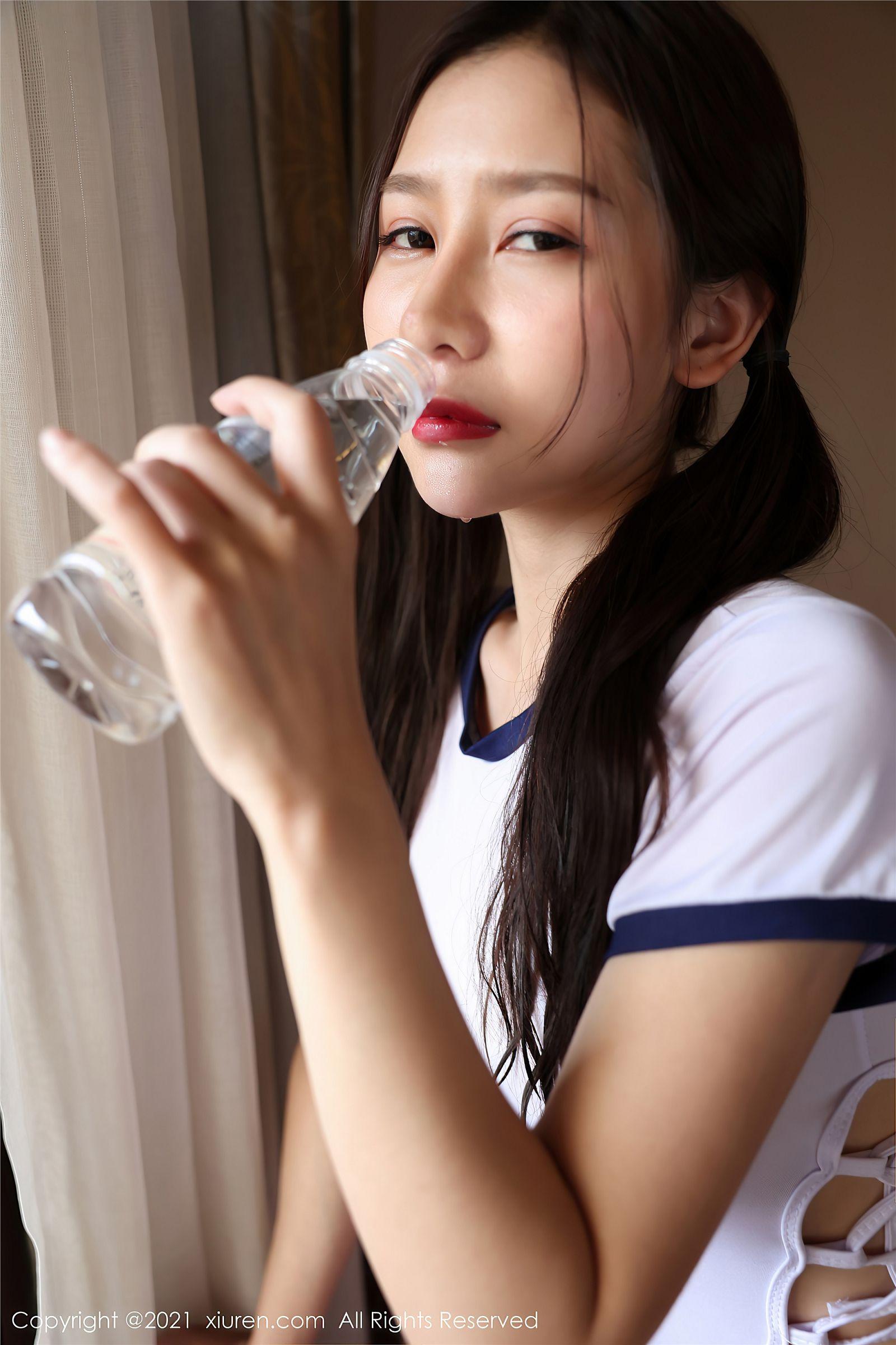 [XIUREN秀人网] 2021.03.15 NO.3201 尹甜甜 连体衣 学生装_p040