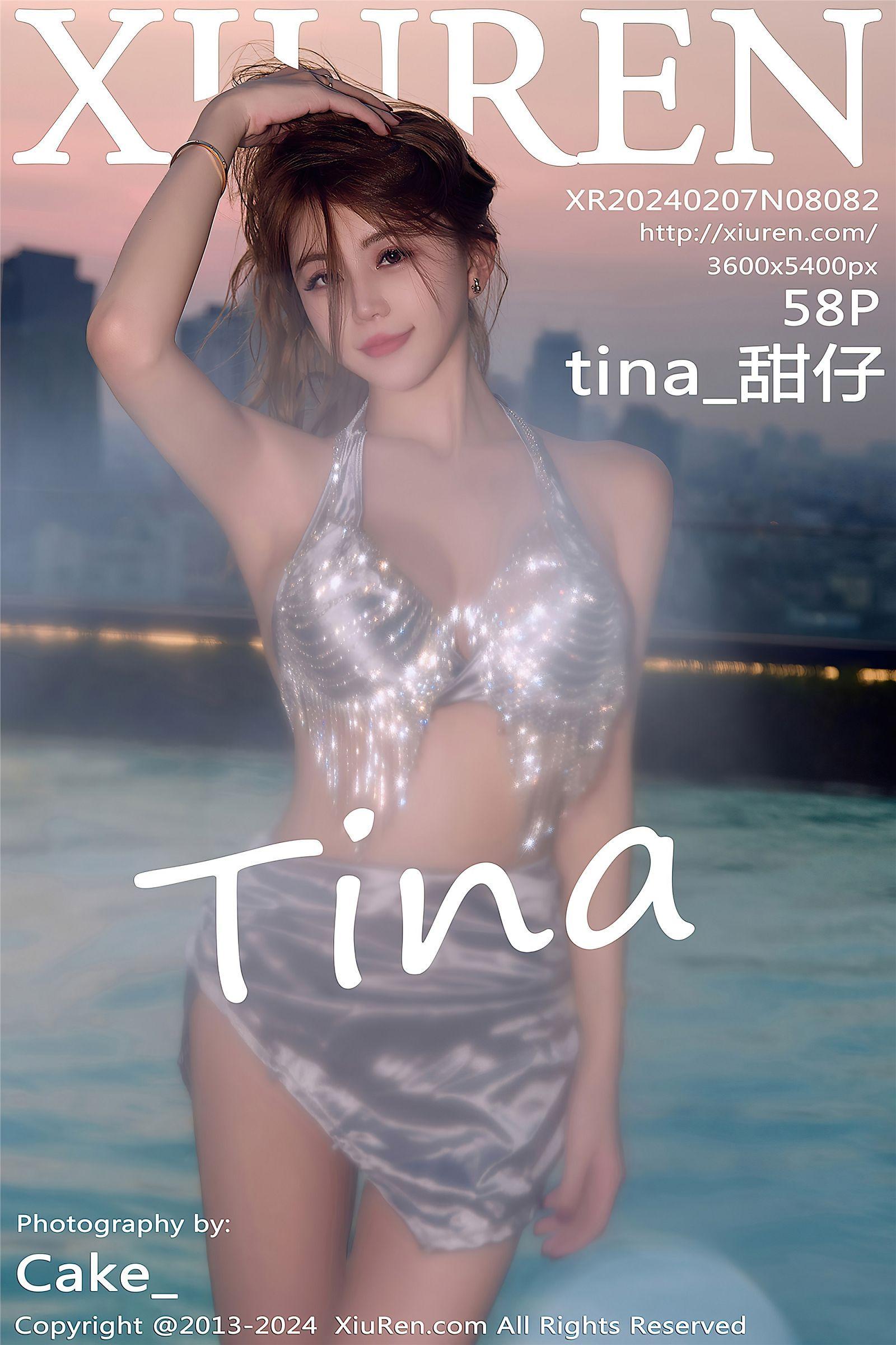 [XIUREN秀人网] 2024.02.07 NO.8082 tina_甜仔_p055