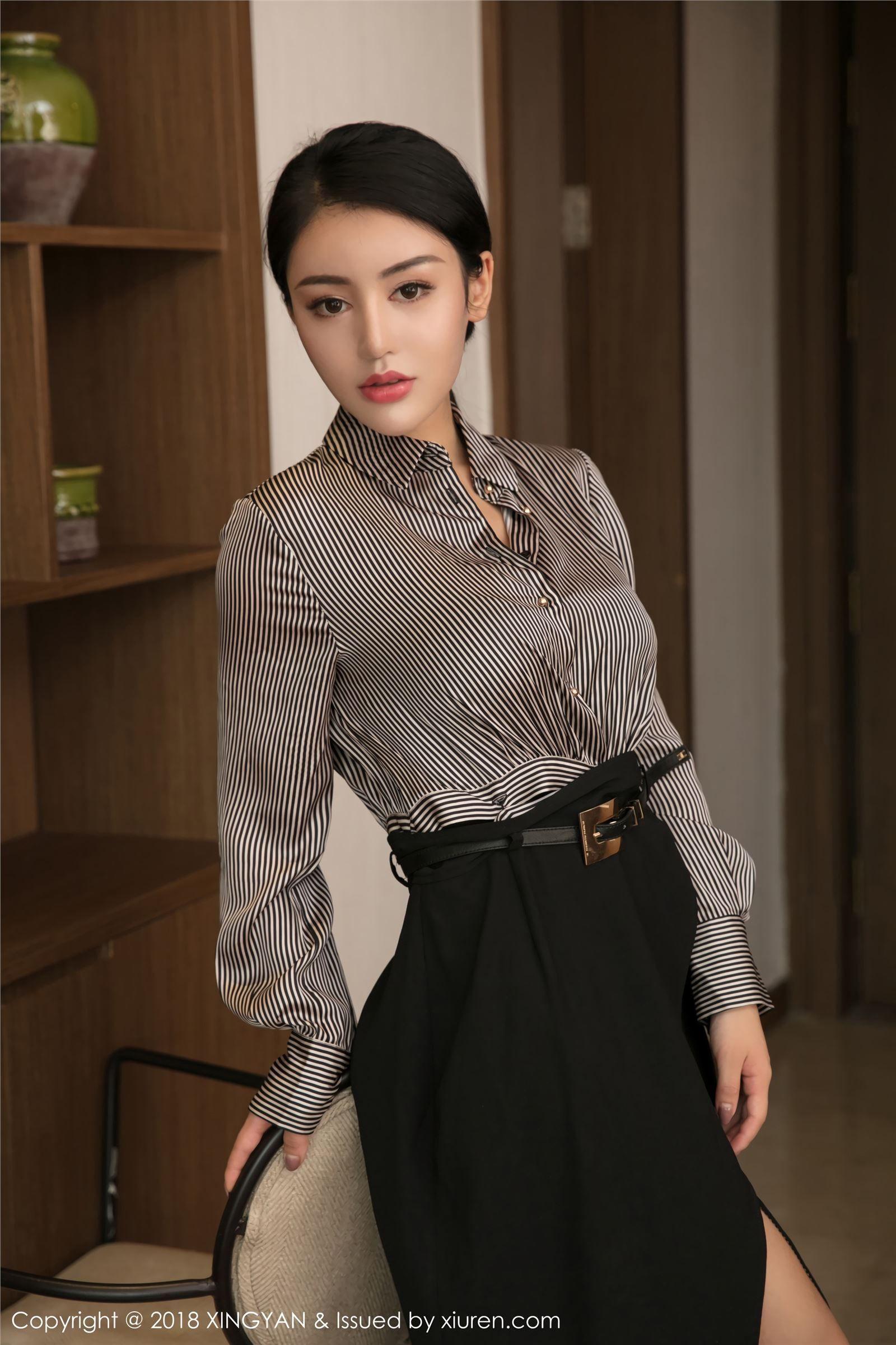 [星颜社XINGYAN] 2018.01.23 VOL.020 OL女秘书 陆梓琪_p043