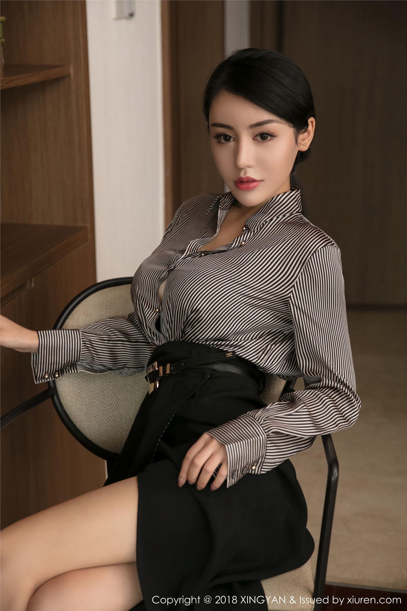 [星颜社XINGYAN] 2018.01.23 VOL.020 OL女秘书 陆梓琪_p037