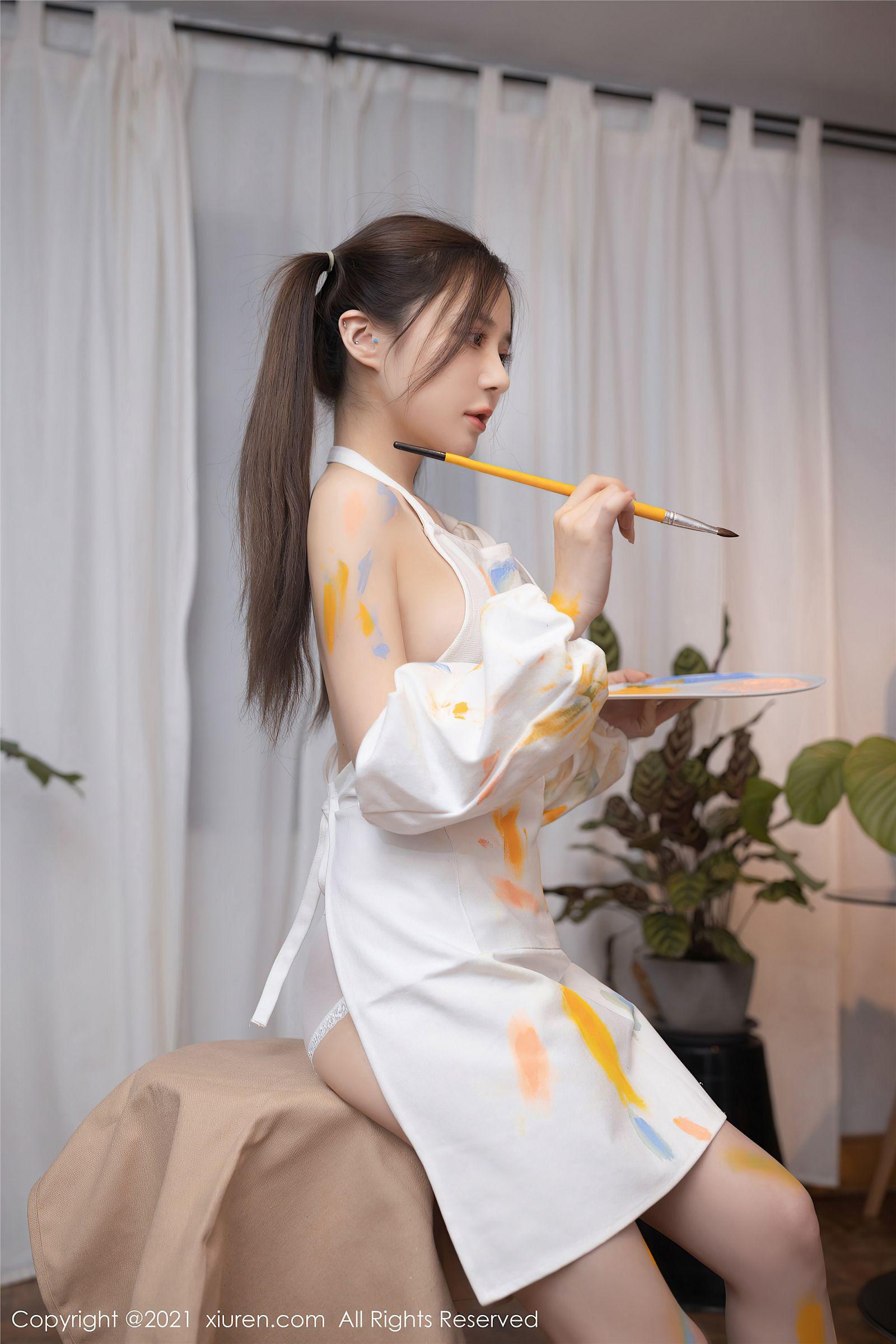 [XIUREN秀人网] 2021.01.26 NO.3048 鱼子酱Fish_p016