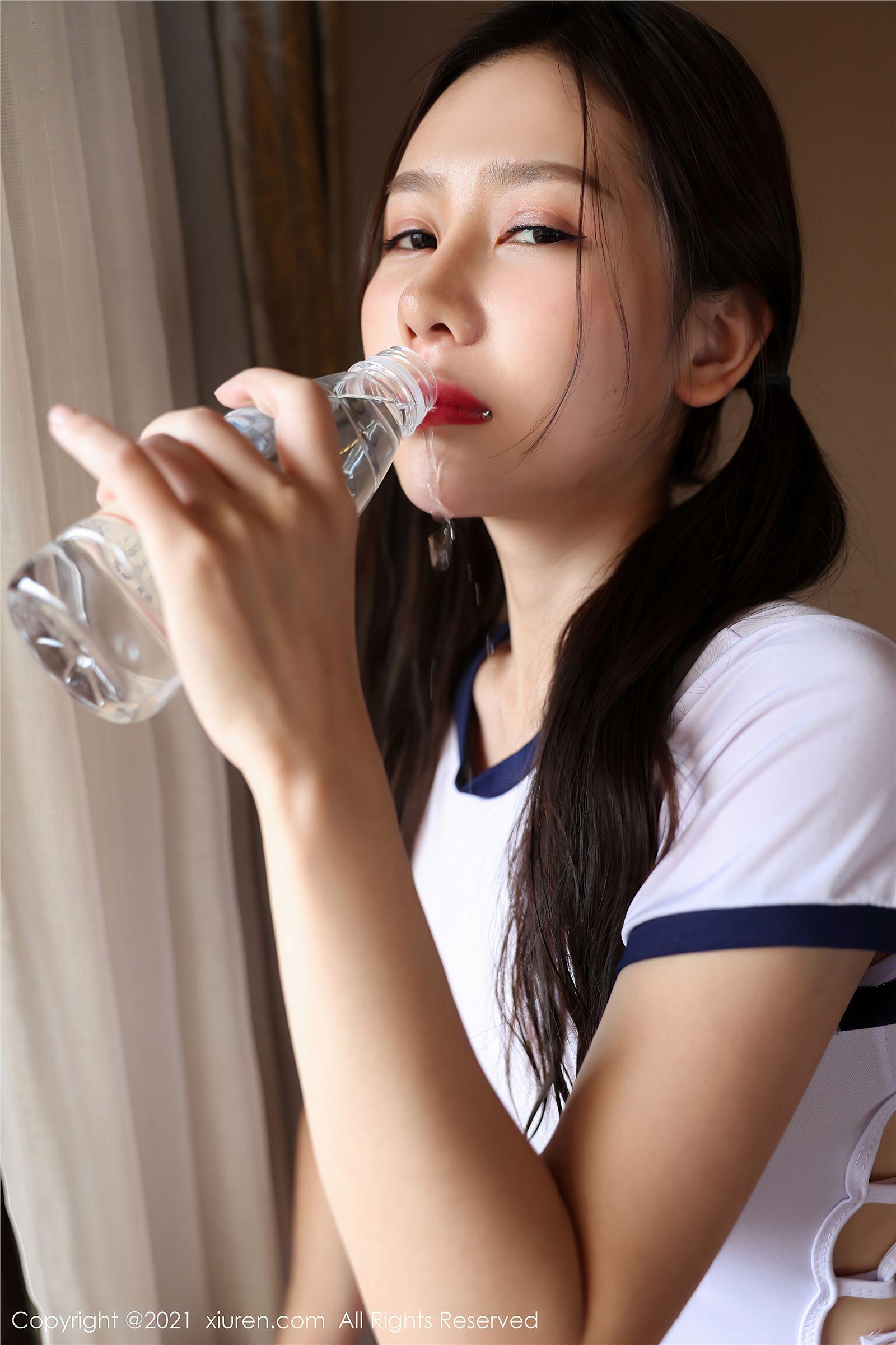 [XIUREN秀人网] 2021.03.15 NO.3201 尹甜甜 连体衣 学生装_p028