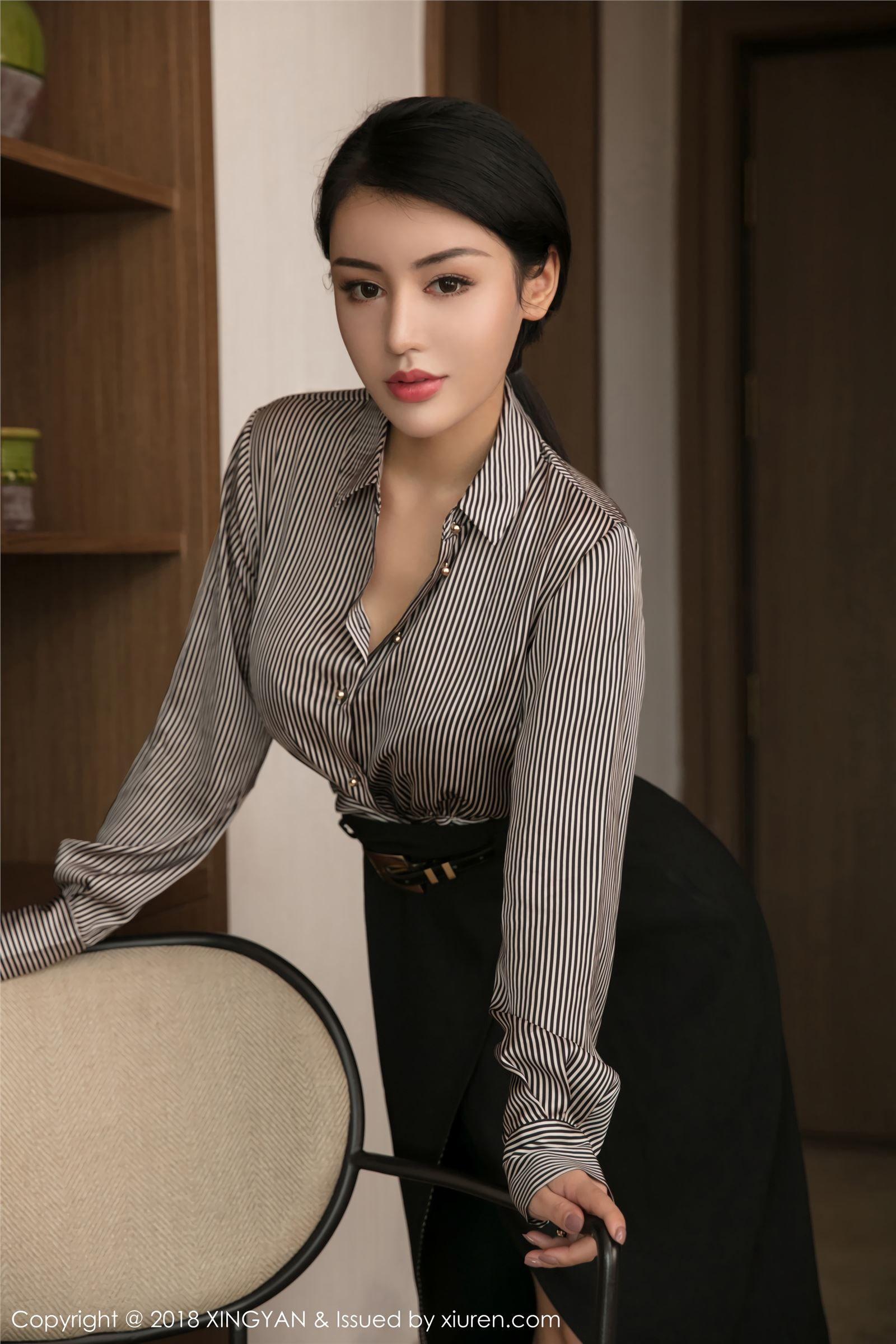 [星颜社XINGYAN] 2018.01.23 VOL.020 OL女秘书 陆梓琪_p042