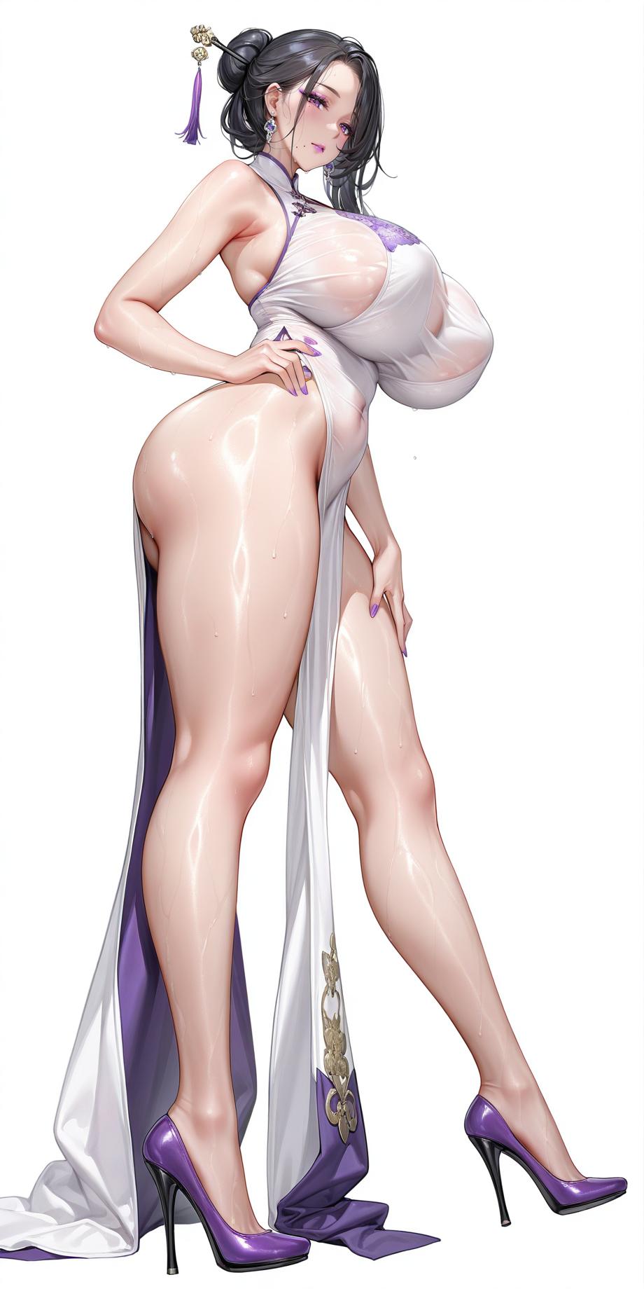 转生在巨乳太太隔壁的牛头人_熟妇系列之为了苟活只能将守寡多年的母亲献给杀父仇人_129174858_p3