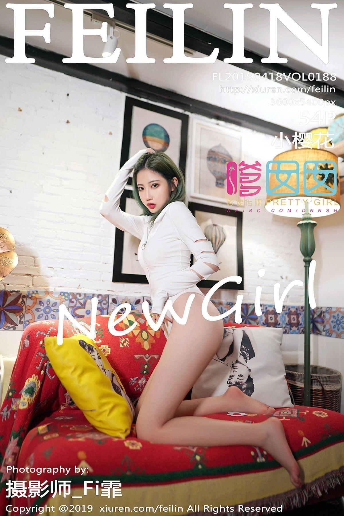 [FEILIN嗲囡囡] 2019.04.18 NO.188 小樱花_p051