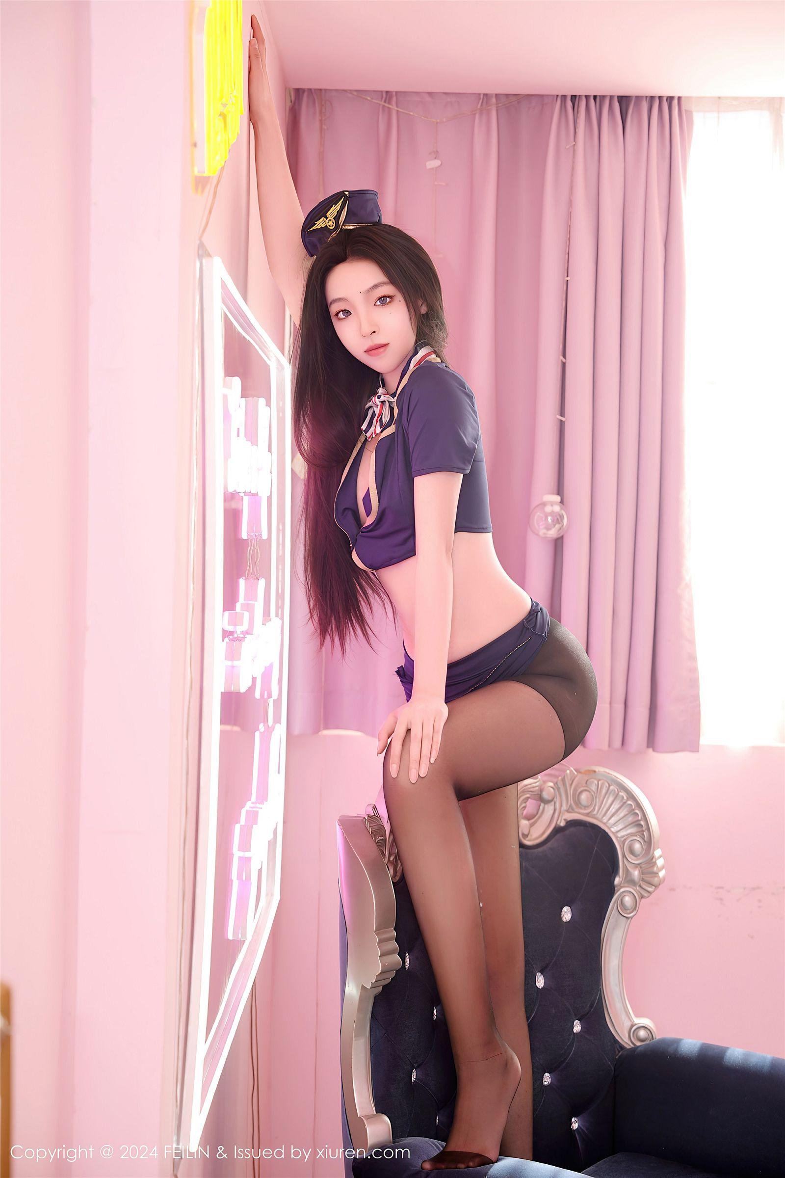 [FEILIN嗲囡囡] 2024.12.19 NO.494 芝樱_p039