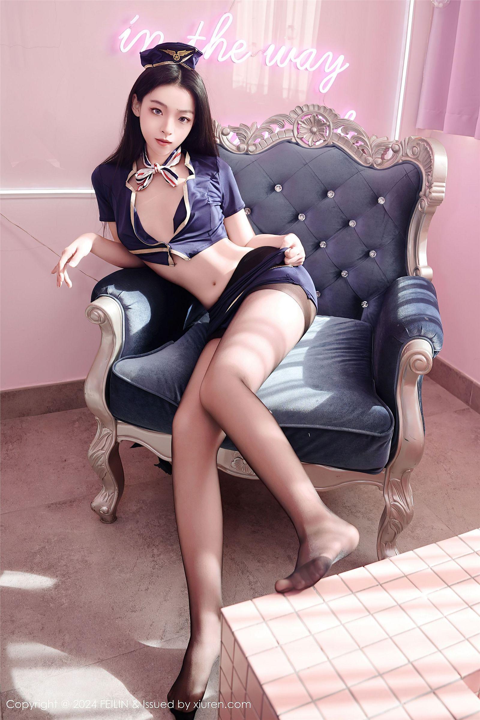 [FEILIN嗲囡囡] 2024.12.19 NO.494 芝樱_p022