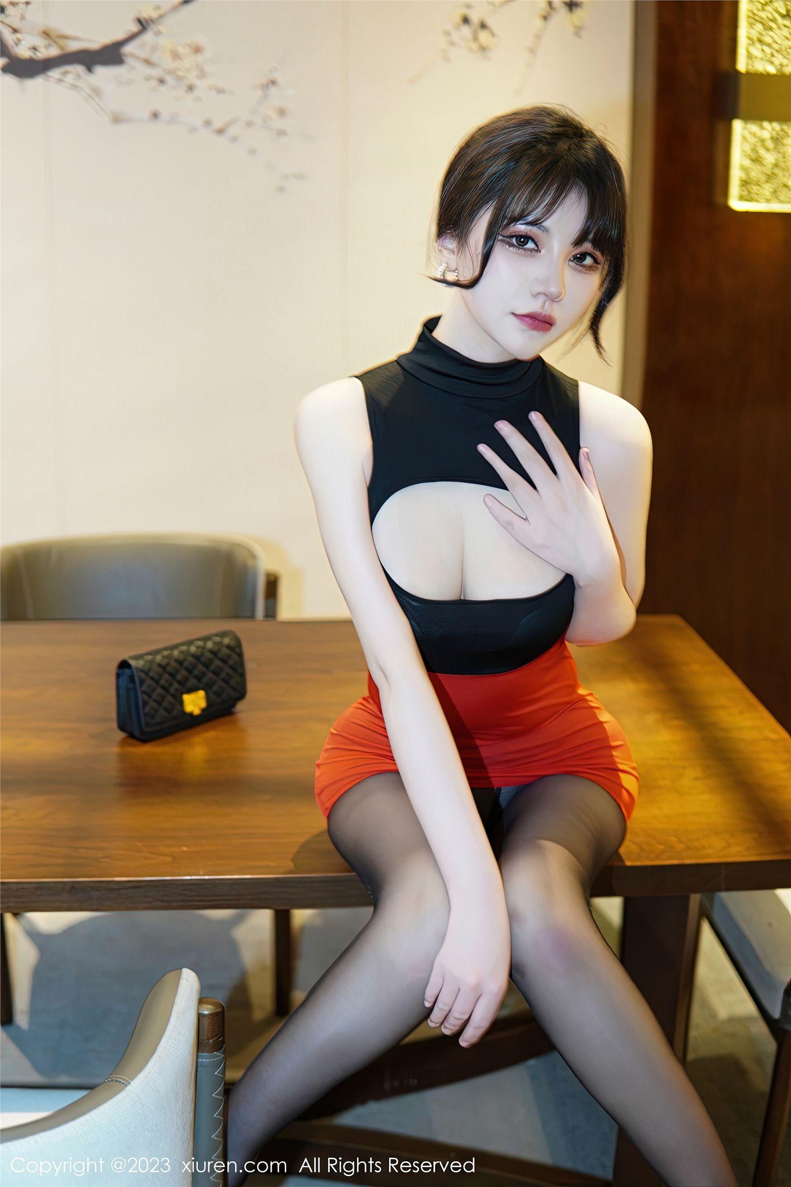[XIUREN秀人网] 2023.01.03 NO.6075 桃桃子_p056