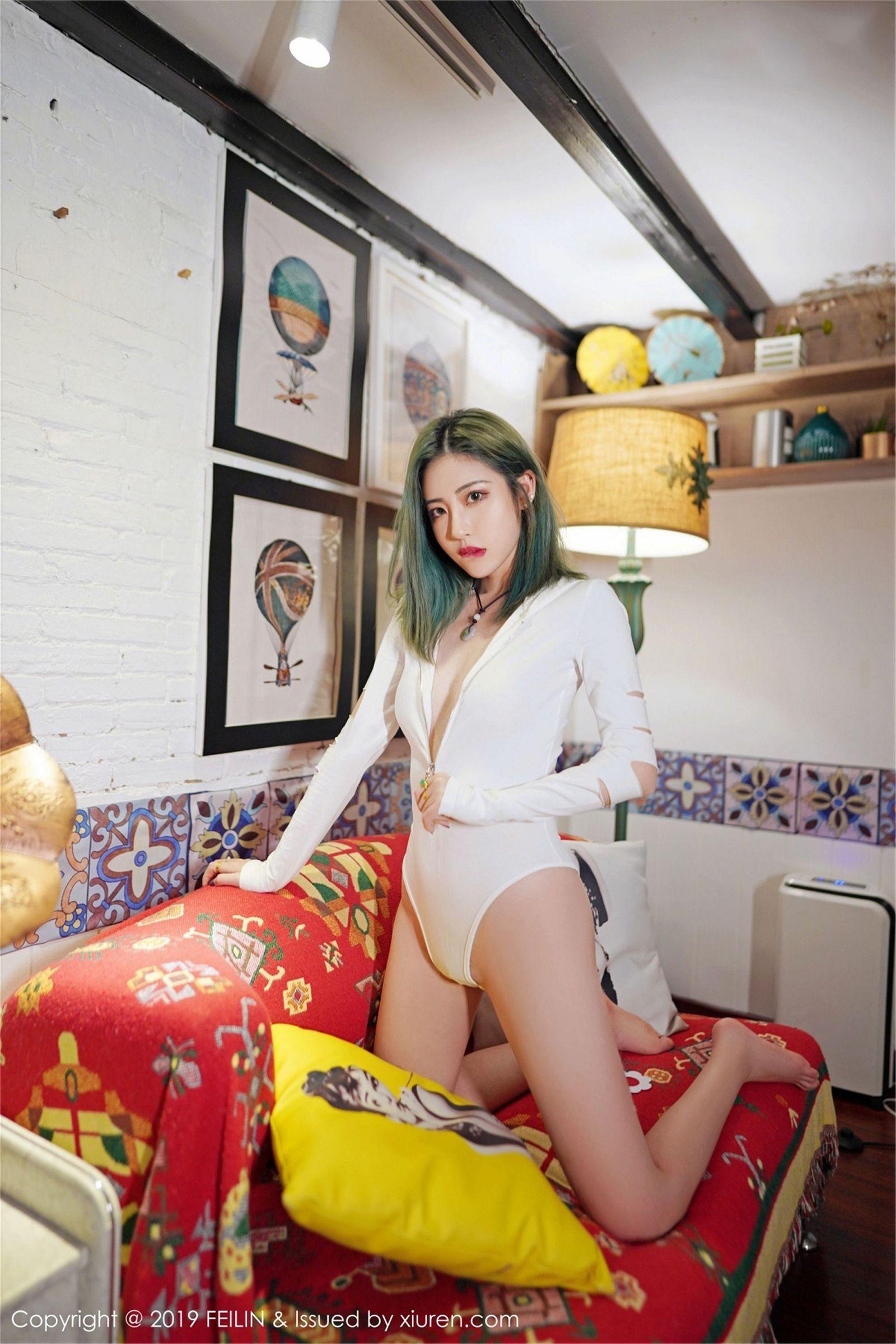 [FEILIN嗲囡囡] 2019.04.18 NO.188 小樱花_p035