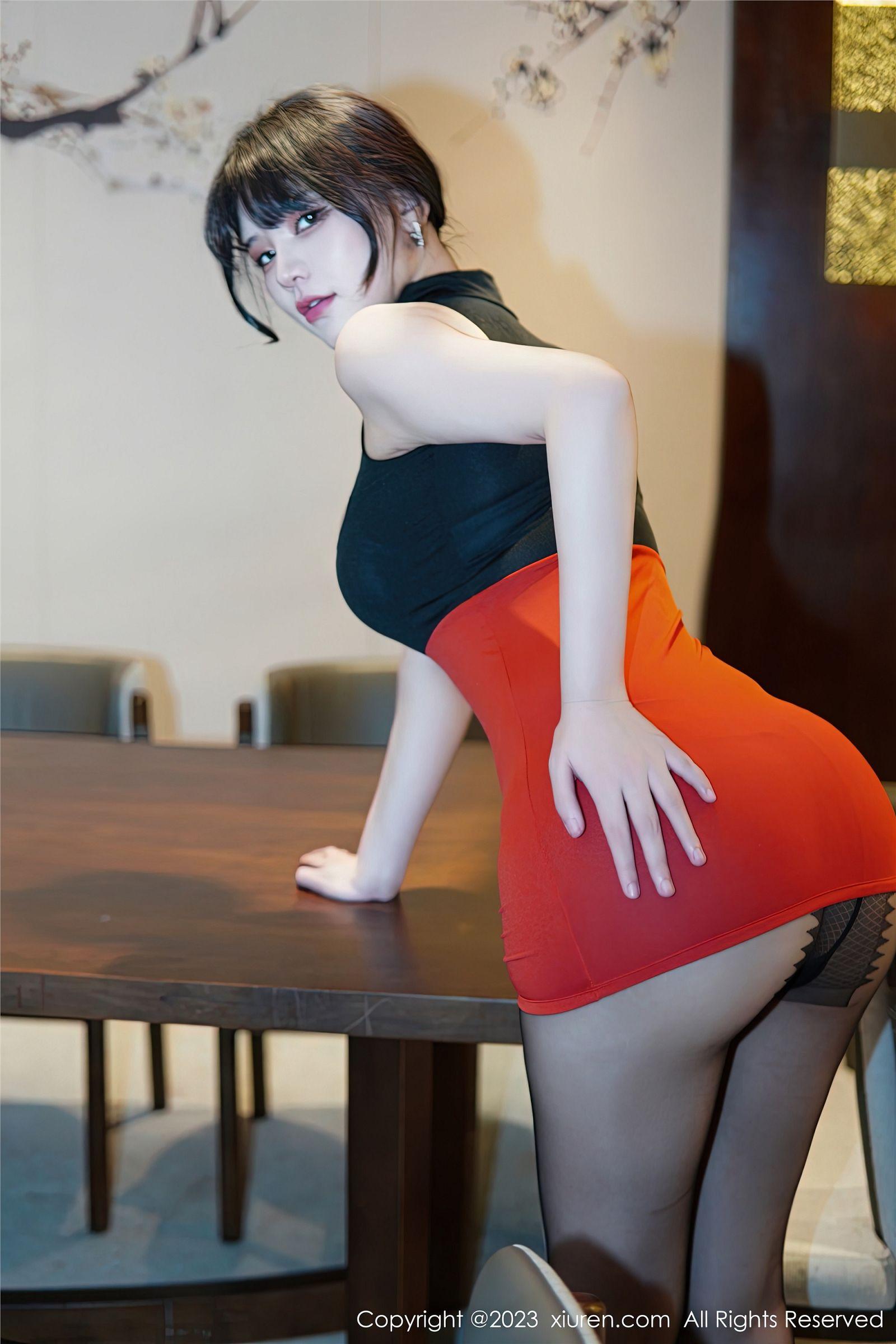 [XIUREN秀人网] 2023.01.03 NO.6075 桃桃子_p006