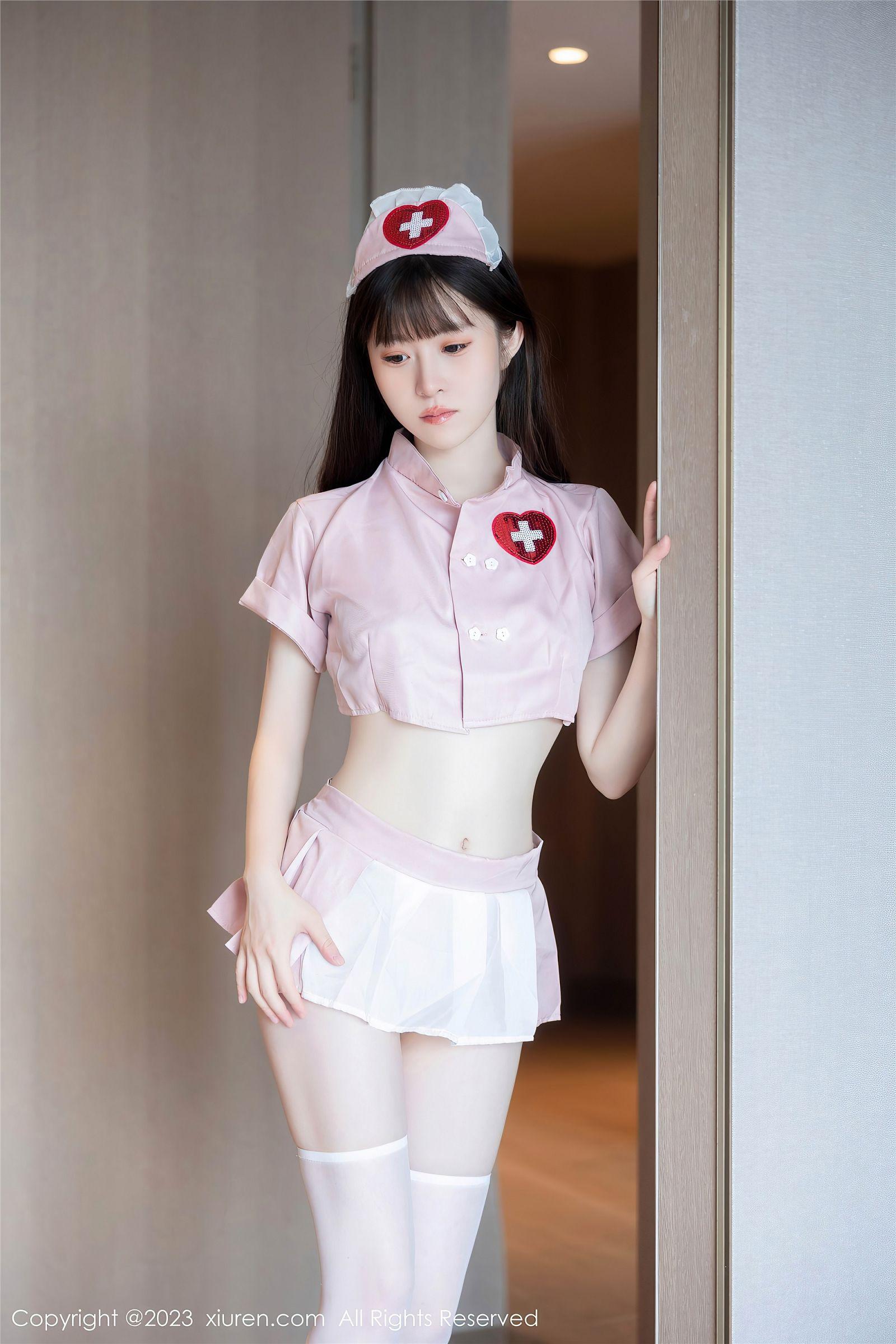 [XIUREN秀人网] 2023.07.17 NO.7090 林悠悠 护士服_p052