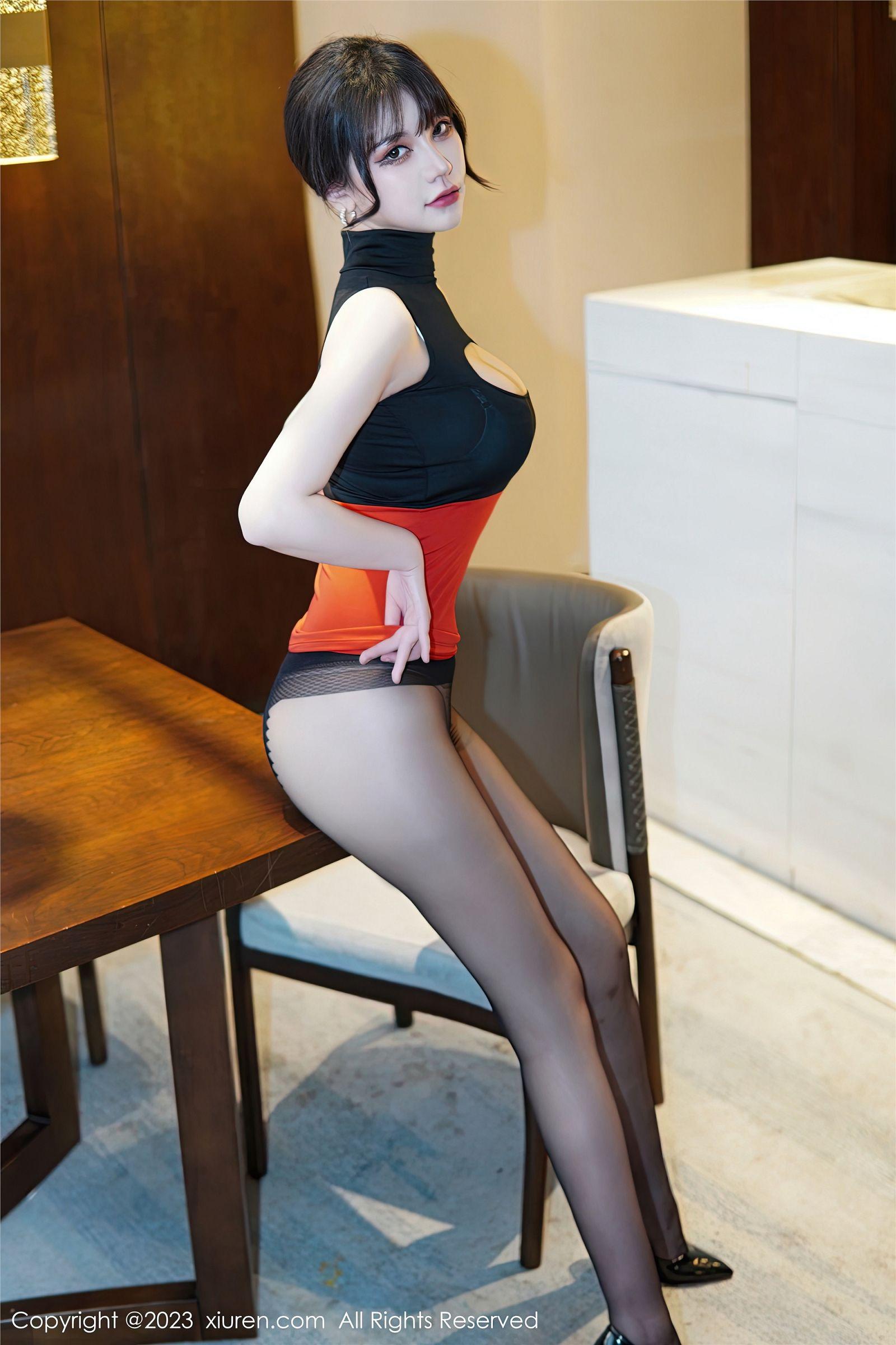 [XIUREN秀人网] 2023.01.03 NO.6075 桃桃子_p013
