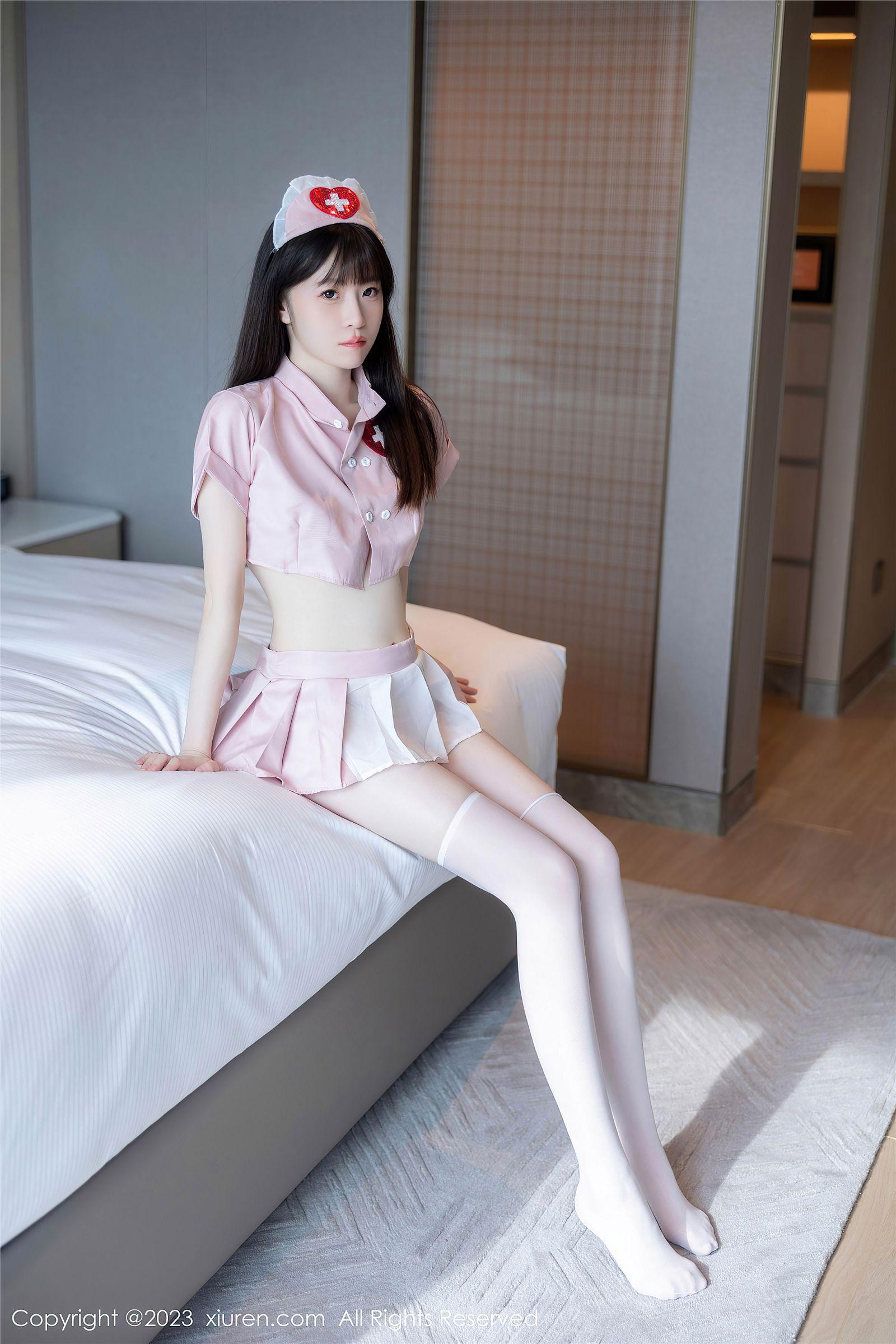 [XIUREN秀人网] 2023.07.17 NO.7090 林悠悠 护士服_p006