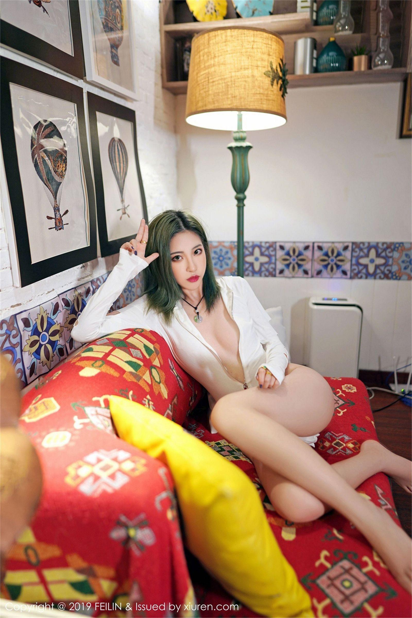 [FEILIN嗲囡囡] 2019.04.18 NO.188 小樱花_p044