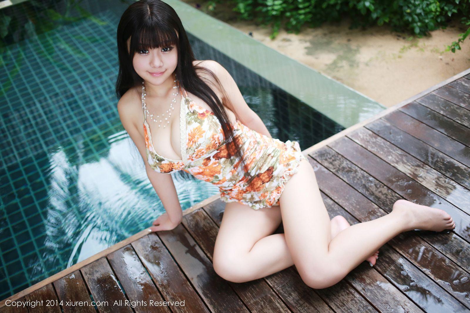 [秀人XIUREN] 2014.08.12 NO.203 Barbie可儿_p003