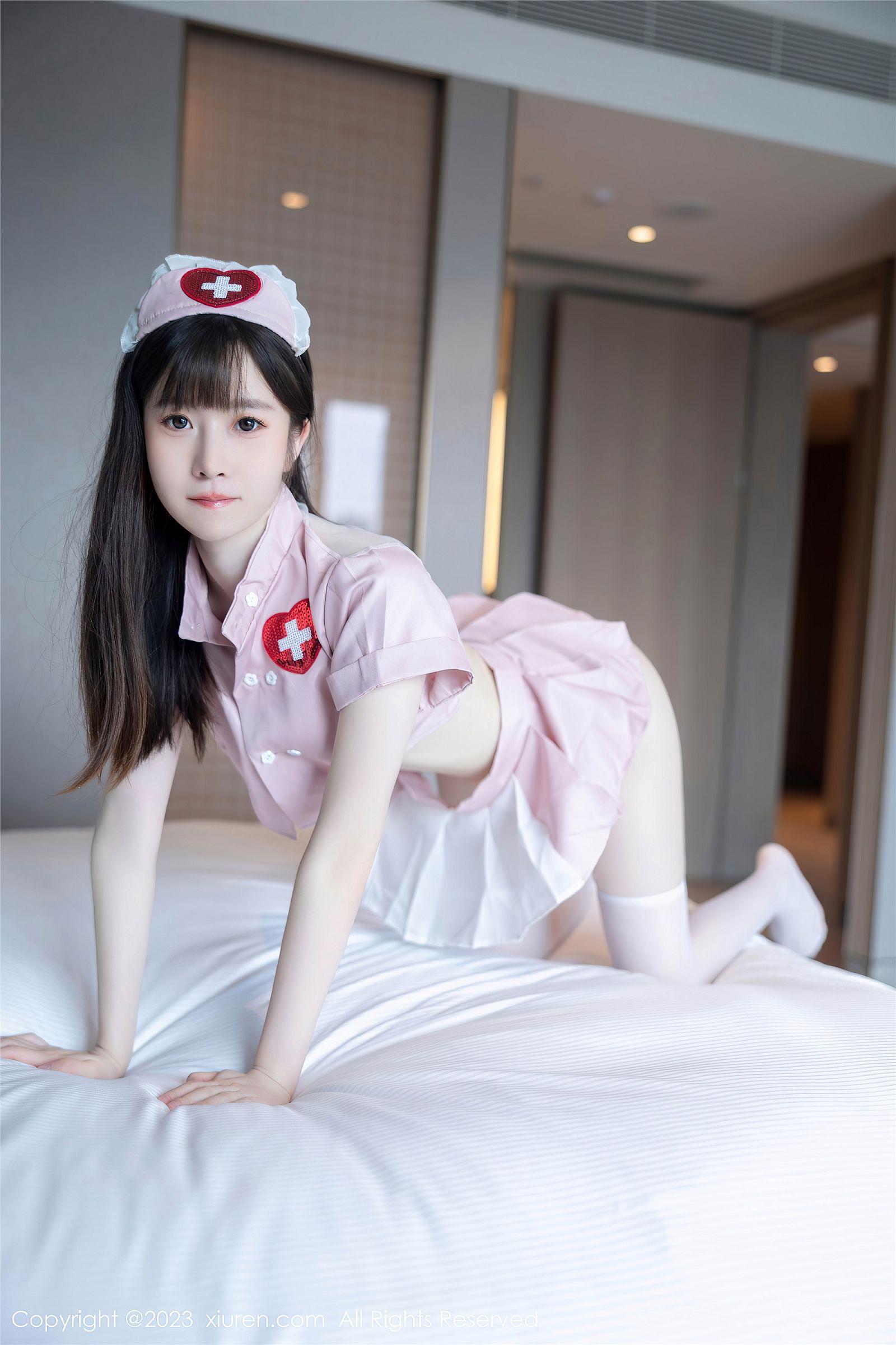 [XIUREN秀人网] 2023.07.17 NO.7090 林悠悠 护士服_p026