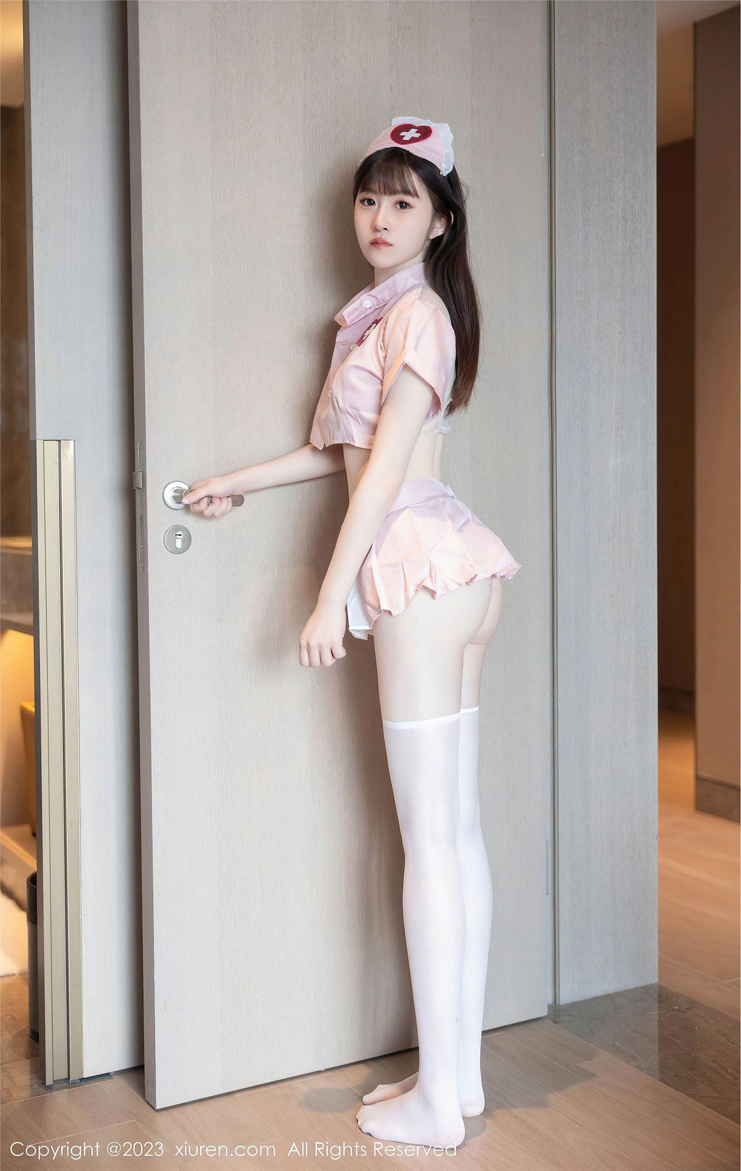 [XIUREN秀人网] 2023.07.17 NO.7090 林悠悠 护士服_p016