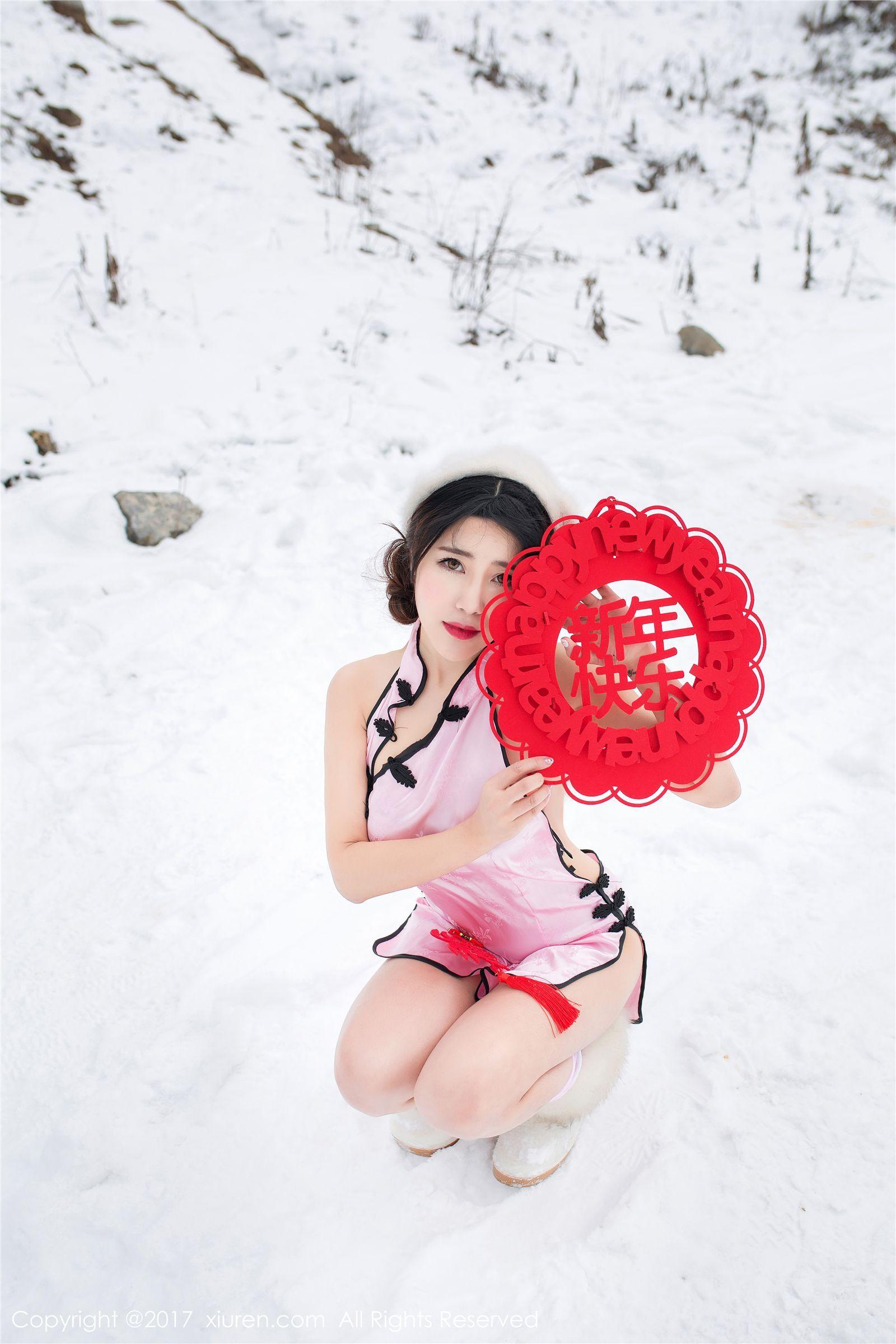 [秀人XIUREN] 2017.01.22 NO.686 兜豆靓Youlina_p013