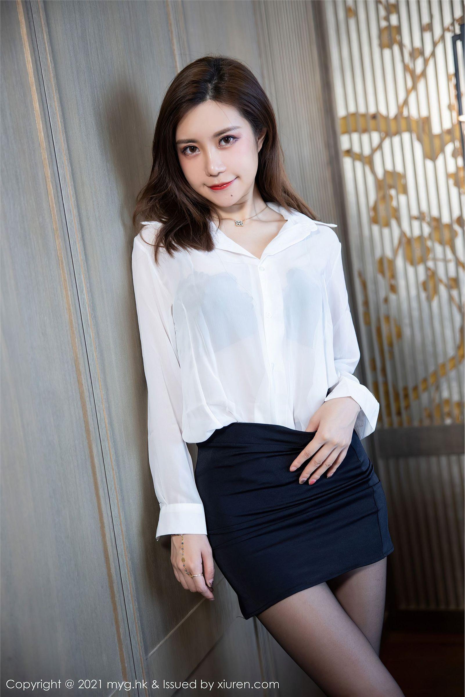 [MYGIRL美媛馆] 2021.08.17 NO.575 绮里嘉Carina_p001