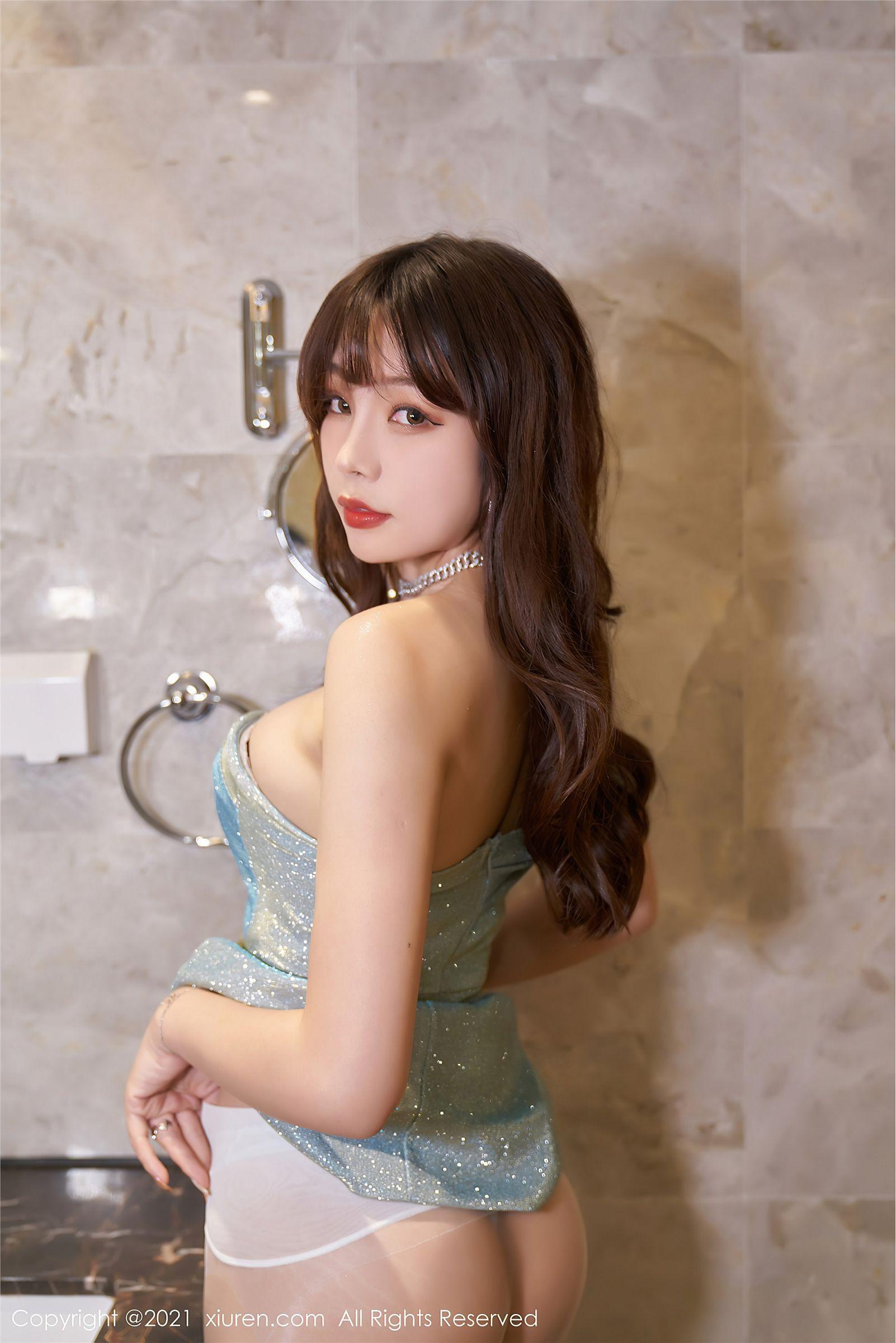 [XIUREN秀人网] 2021.05.07 NO.3380 芝芝Booty_p021