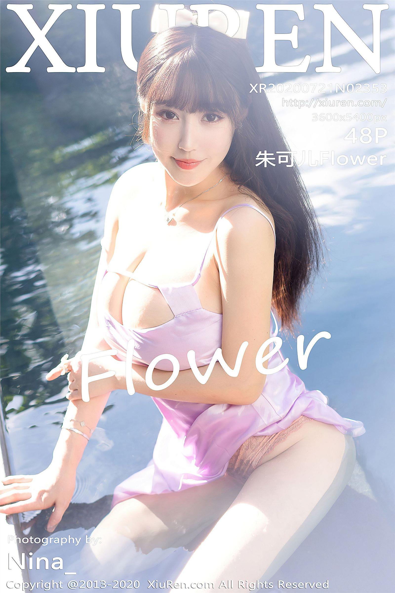 [XIUREN秀人网] 2020.07.21 NO.2353 朱可儿Flower_p039