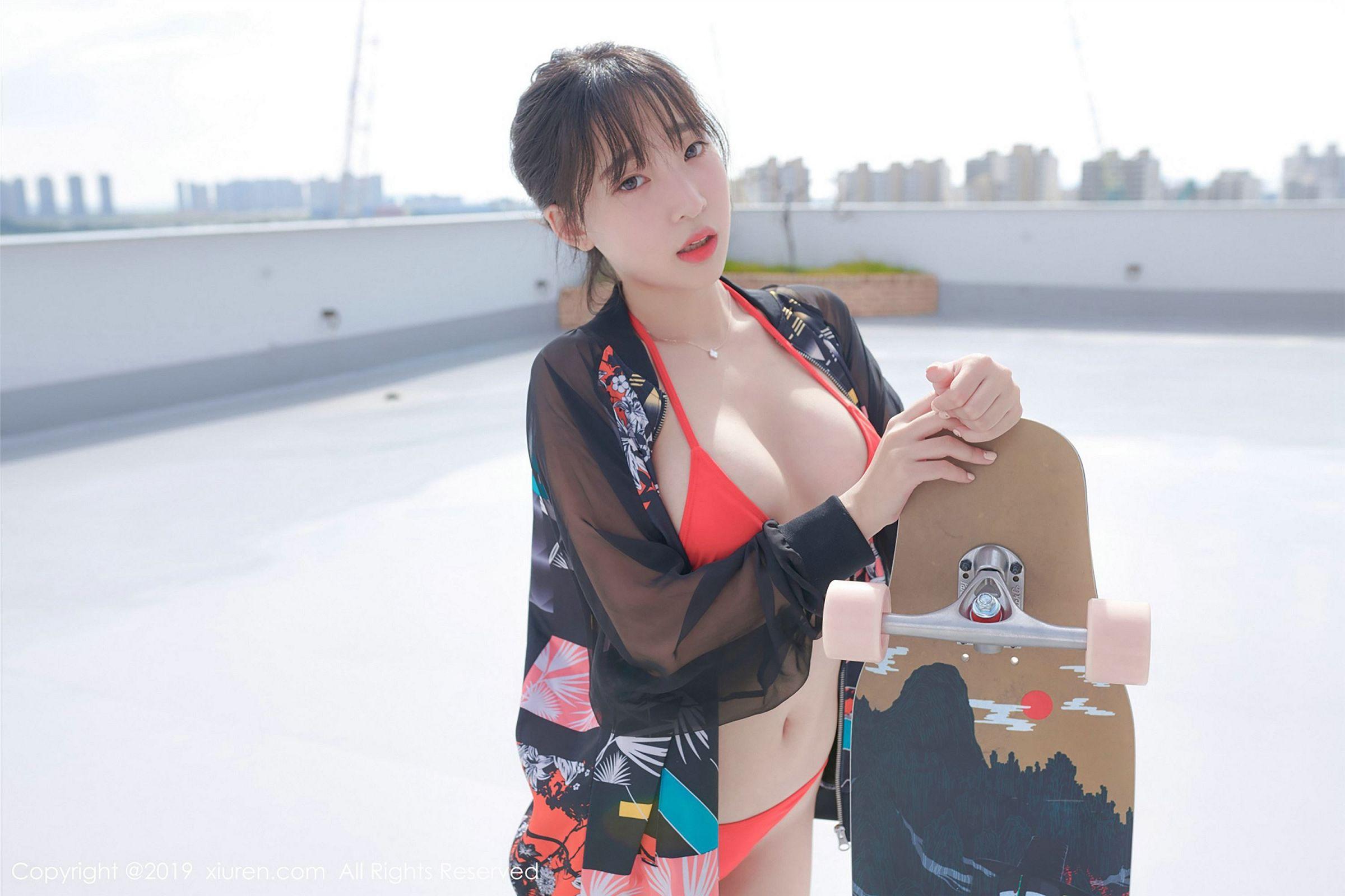 [秀人XIUREN] 2019.01.08 No.1304 模特_卿卿_p037