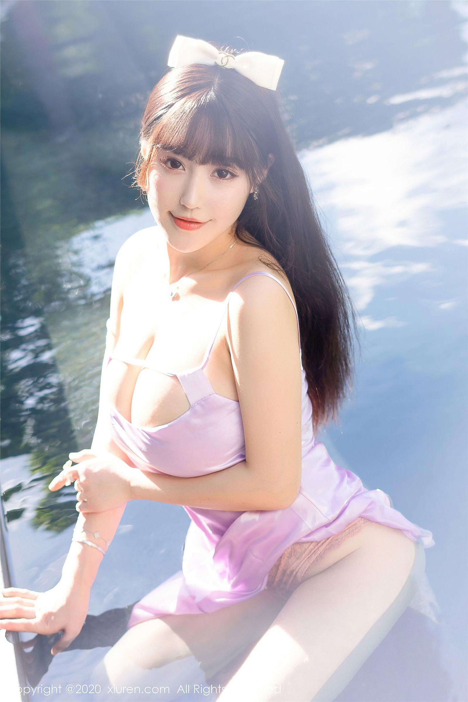 [XIUREN秀人网] 2020.07.21 NO.2353 朱可儿Flower_p028
