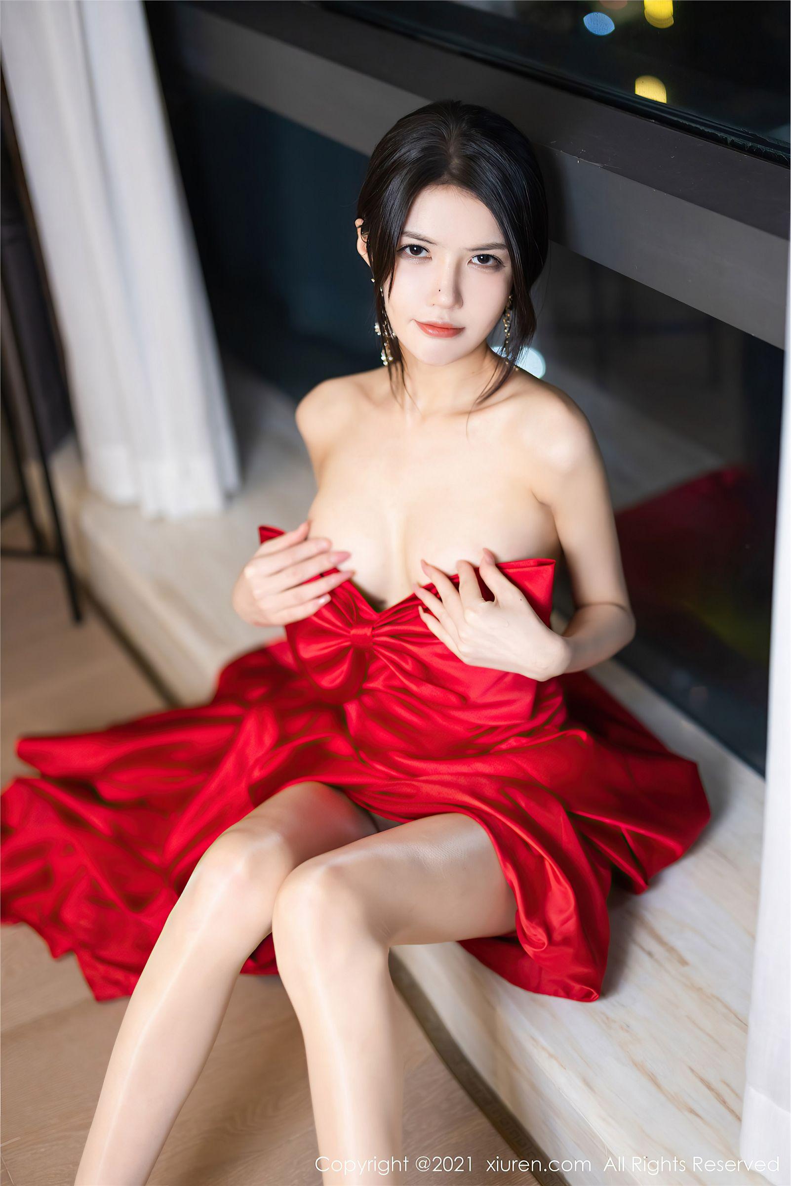 [XIUREN秀人网] 2021.10.28 NO.4133 媛媛酱belle_p009