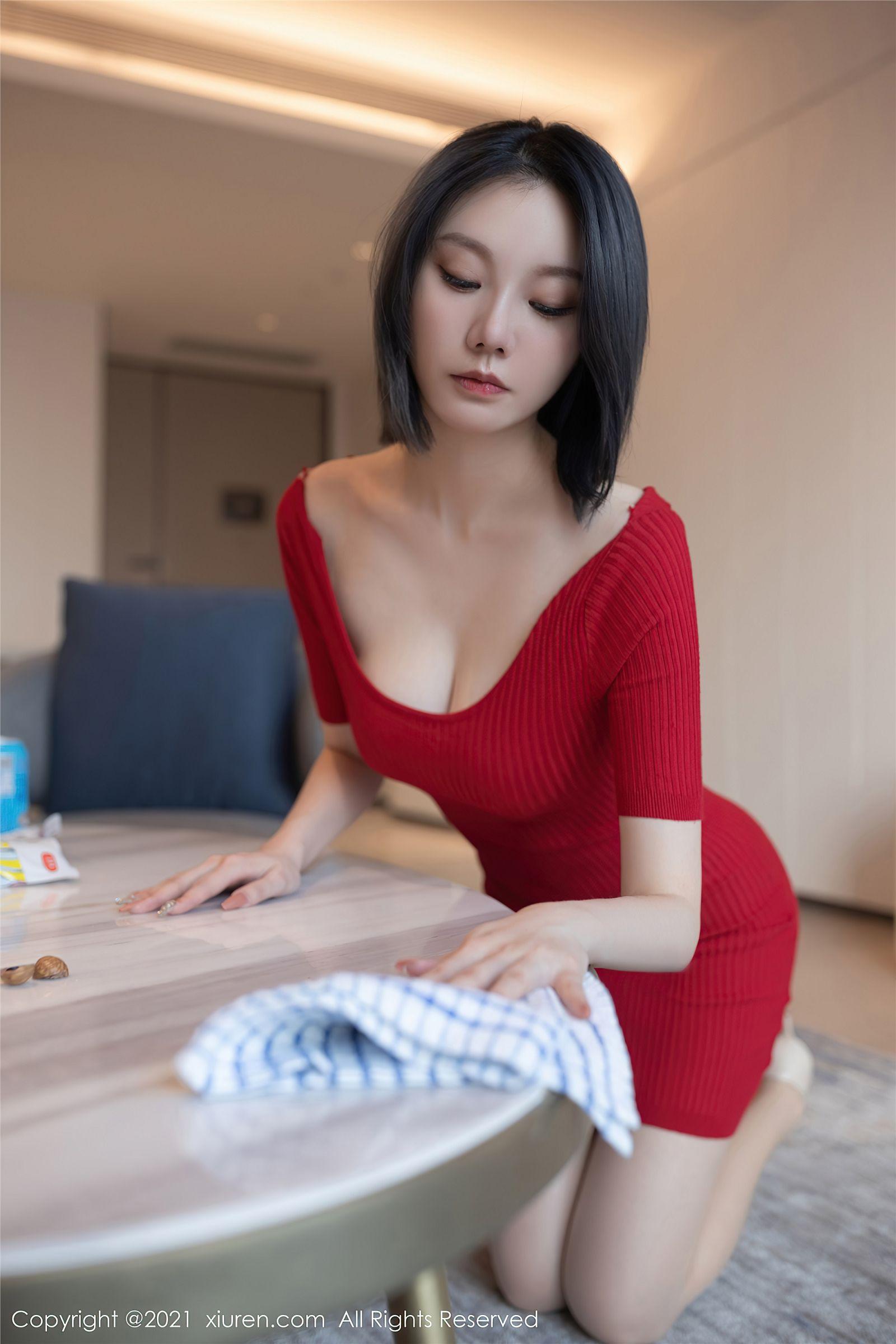 [XIUREN秀人网] 2021.10.18 NO.4077 安然Maleah_p009