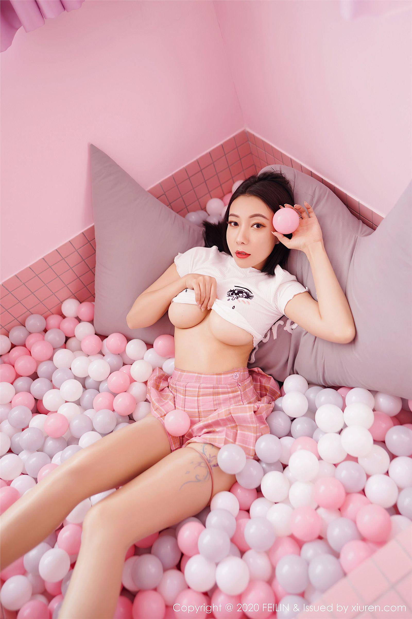 [FEILIN嗲囡囡] 2020.11.19 NO.353 果儿Victoria_p005