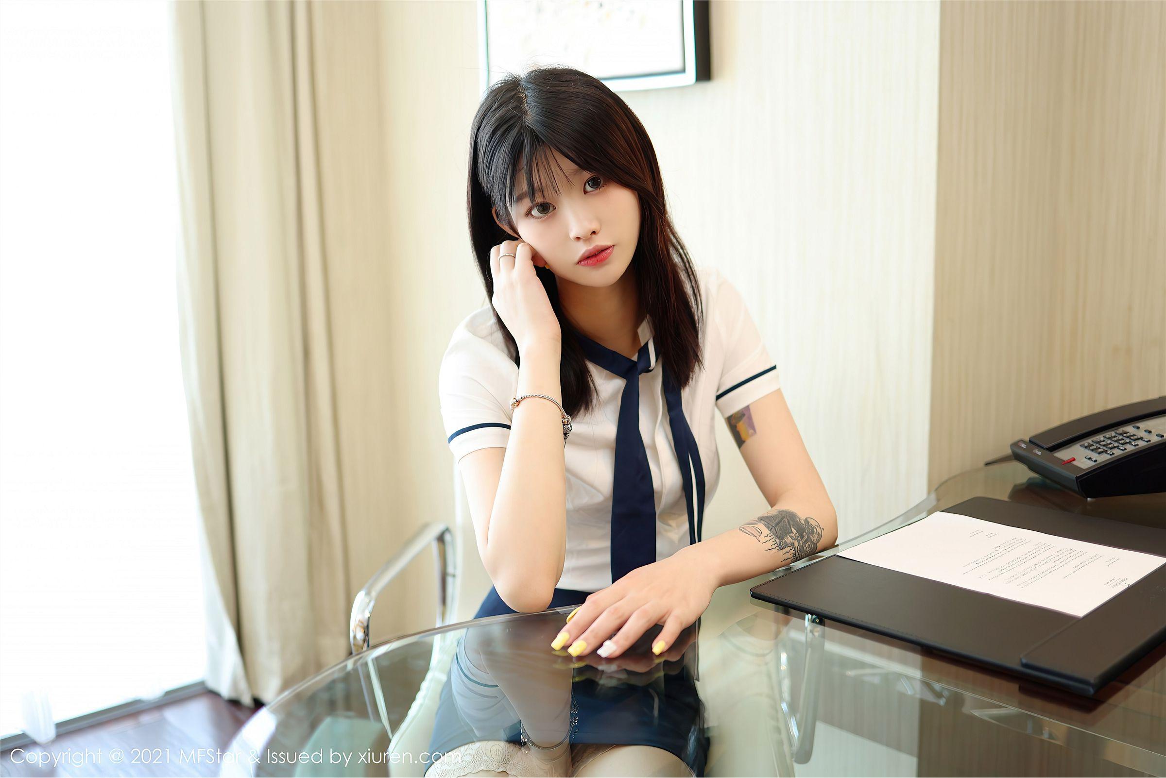 [MFStar模范学院] 2021.07.23 NO.516 77qiqi_p040