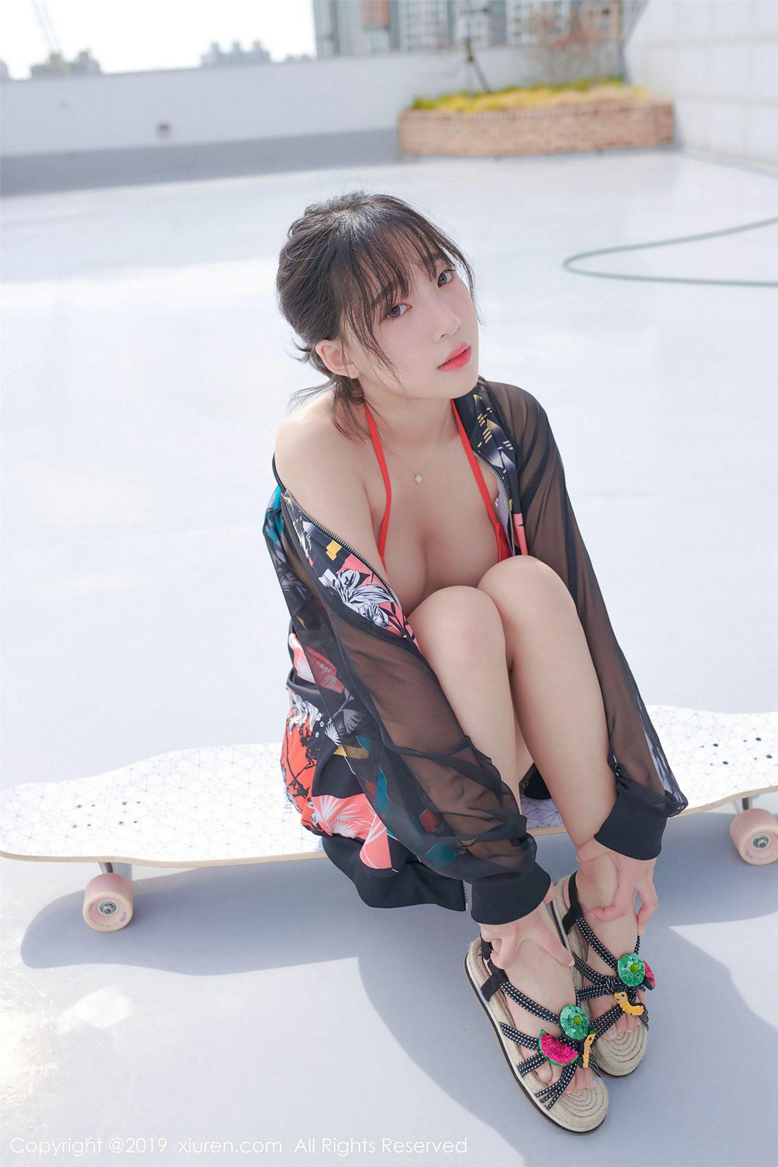 [秀人XIUREN] 2019.01.08 No.1304 模特_卿卿_p042