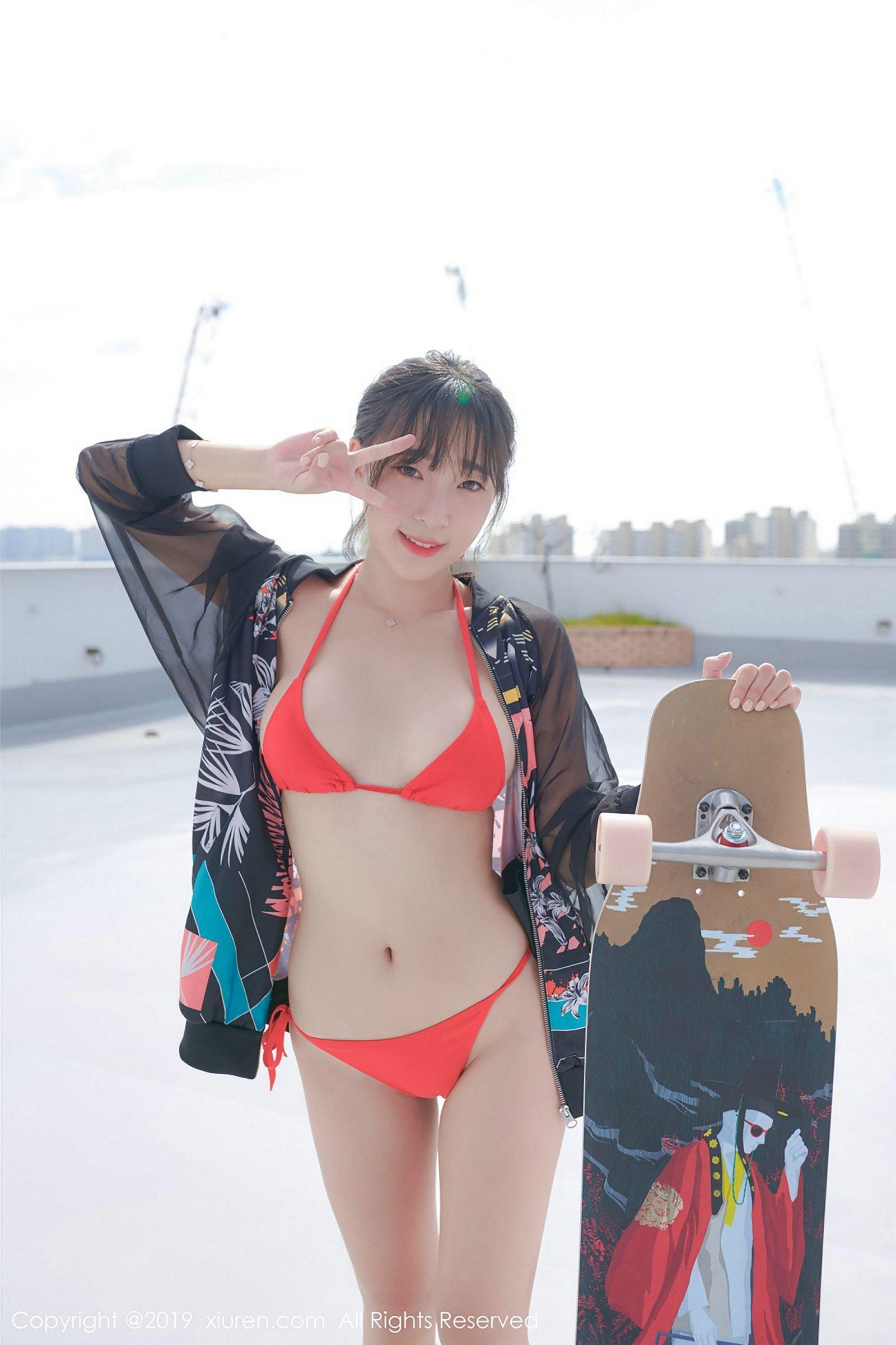 [秀人XIUREN] 2019.01.08 No.1304 模特_卿卿_p039