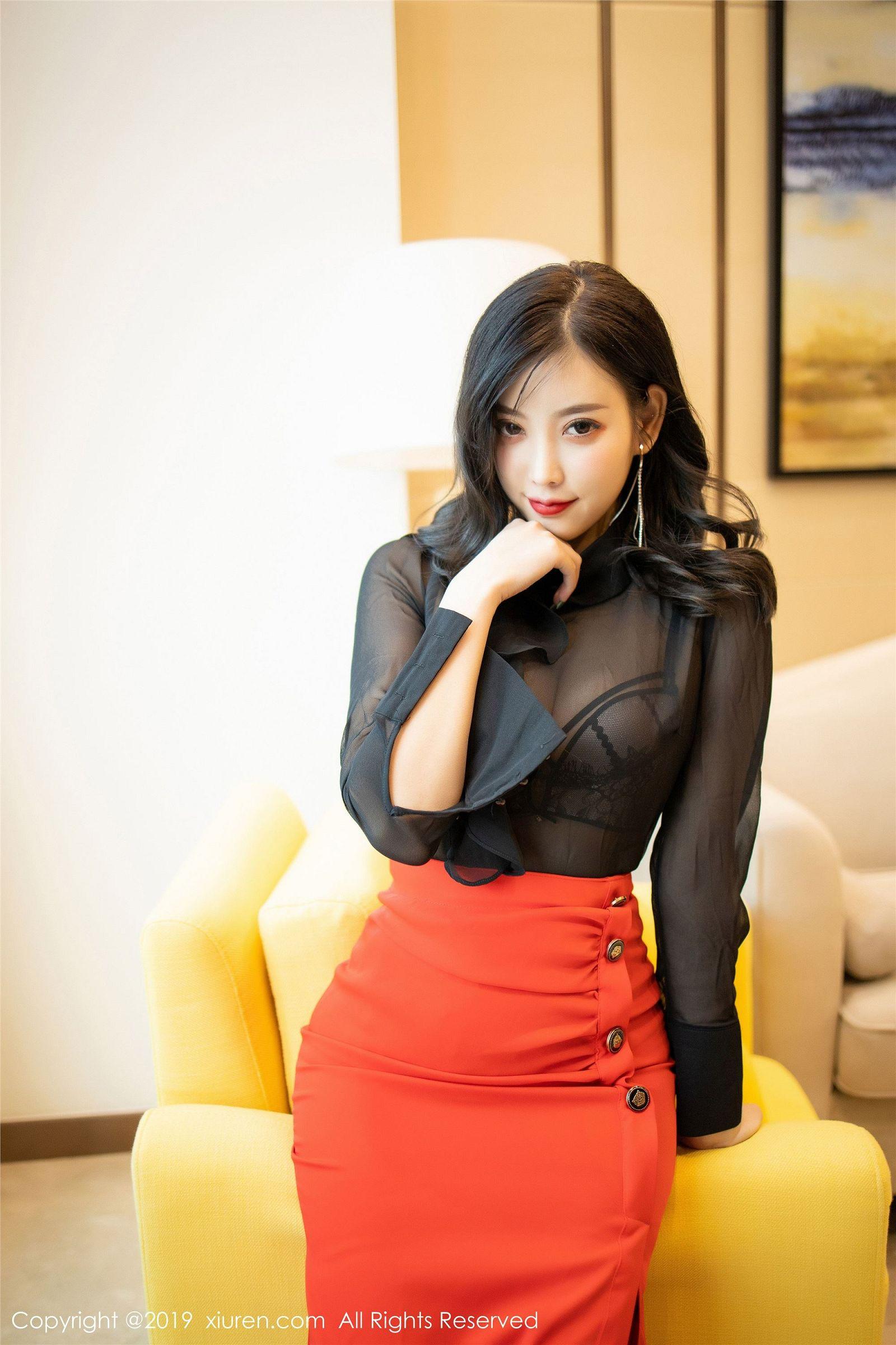 [XIUREN秀人网] 2019.11.07 NO.1778 极致穿透力的视觉魅惑 杨晨晨sugar_p035