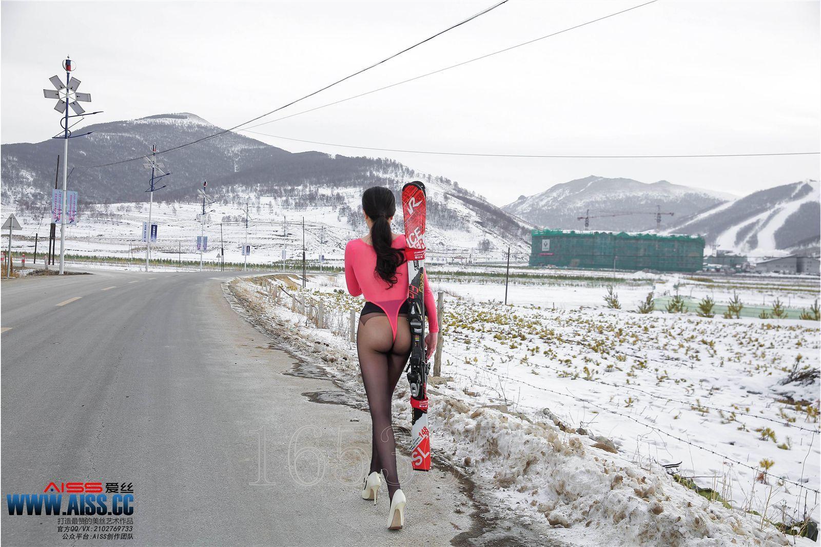 [AISS爱丝钻石] 丝袜美腿外拍 4114 冰雪女神_p030