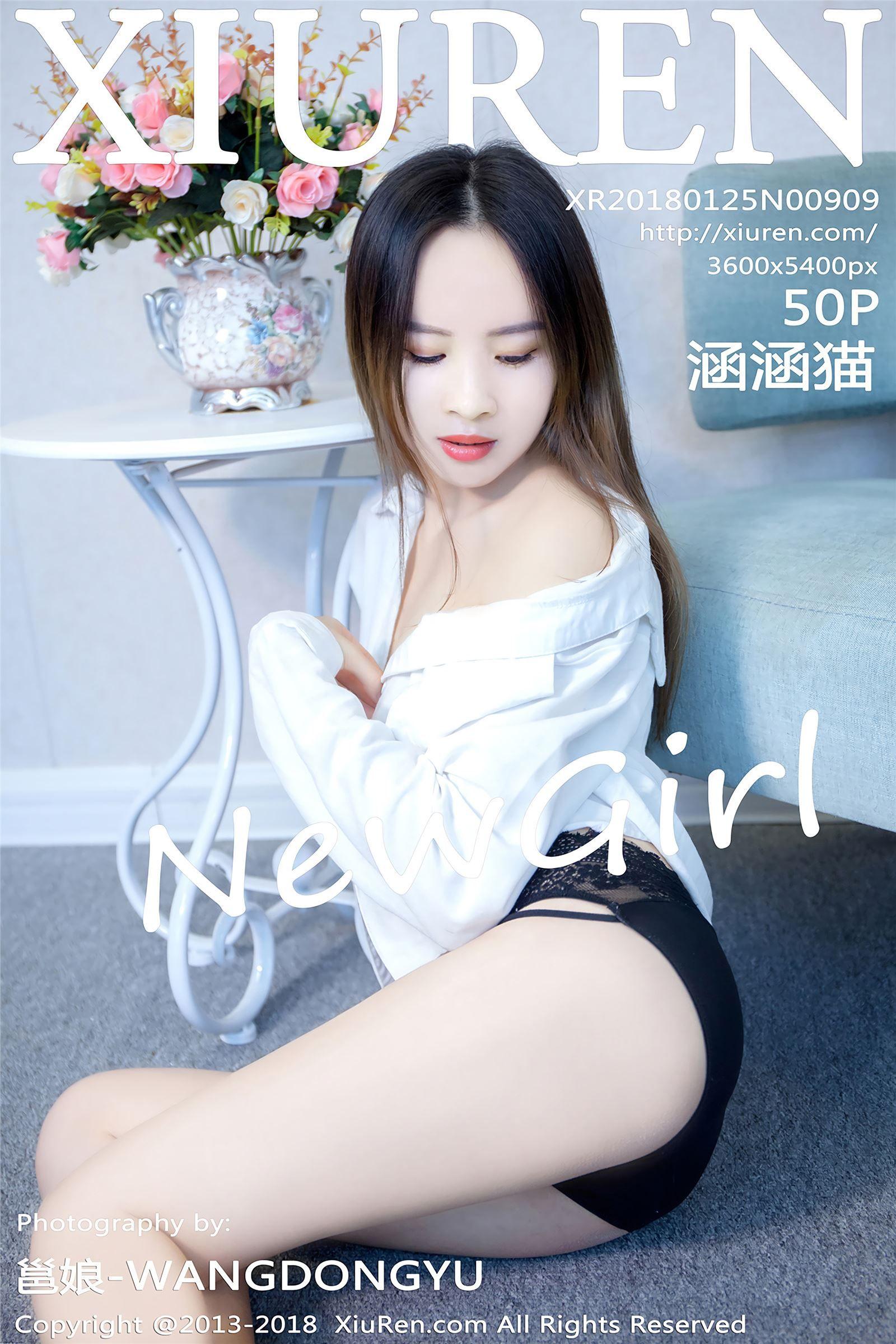 [秀人XIUREN] 2018.01.25 NO.909 清纯型萝莉 涵涵猫_p047