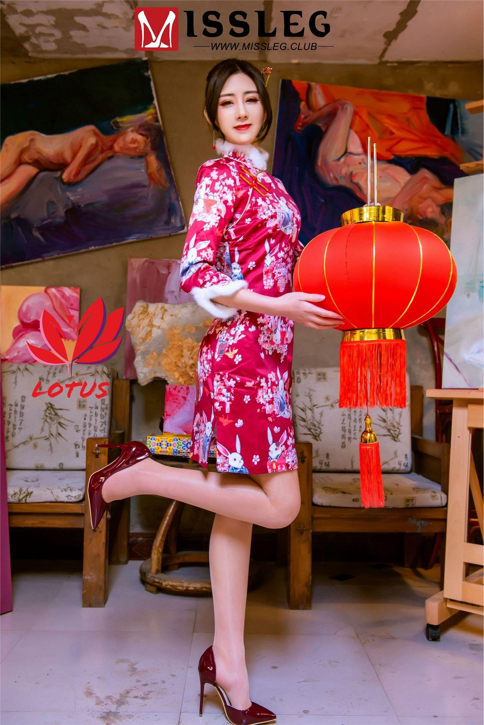 [MISSLEG蜜丝] 2019.02.10 NO.004 院新年单人-熙熙_p007
