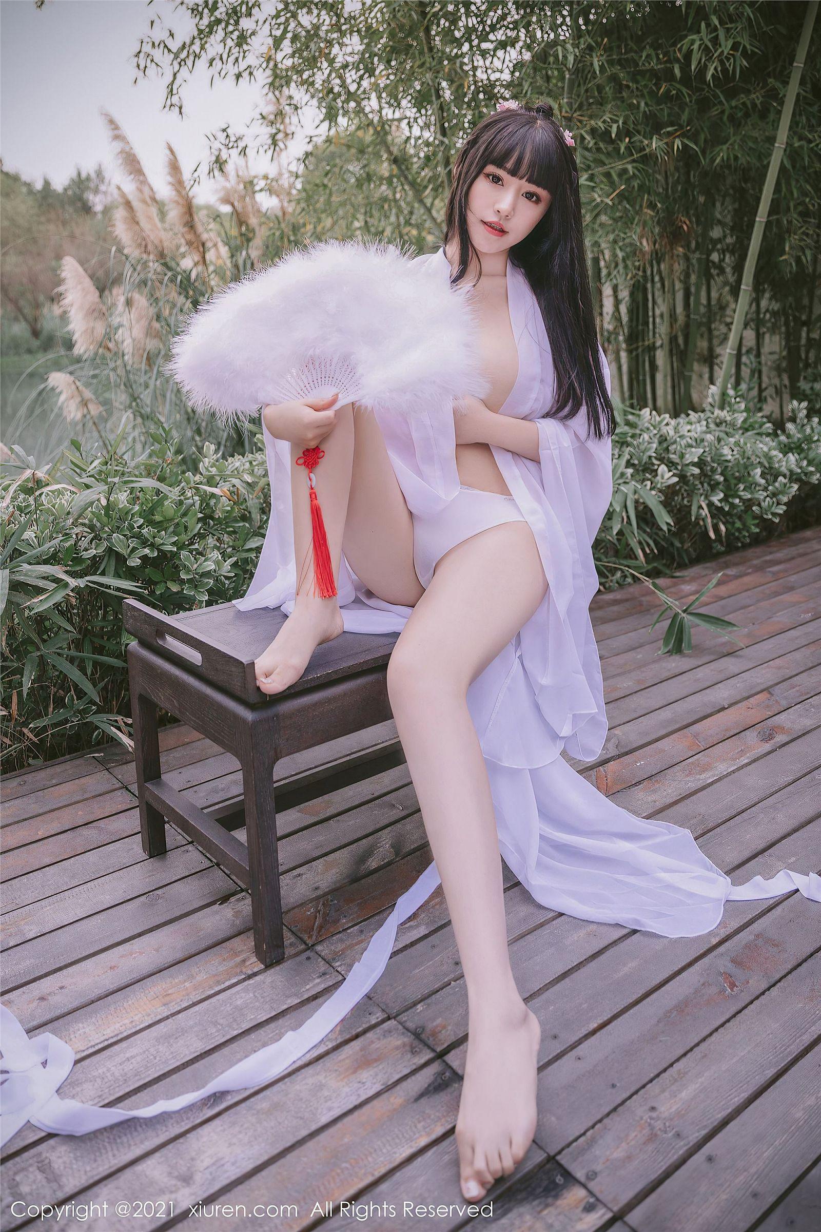 [XIUREN秀人网] 2021.08.03 NO.3749 朱可儿Flower_p026
