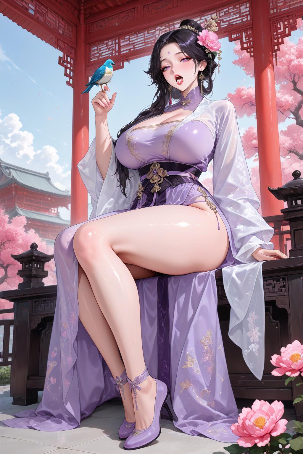愤怒的小鸟(接定制)_古风美女_130308699_p7