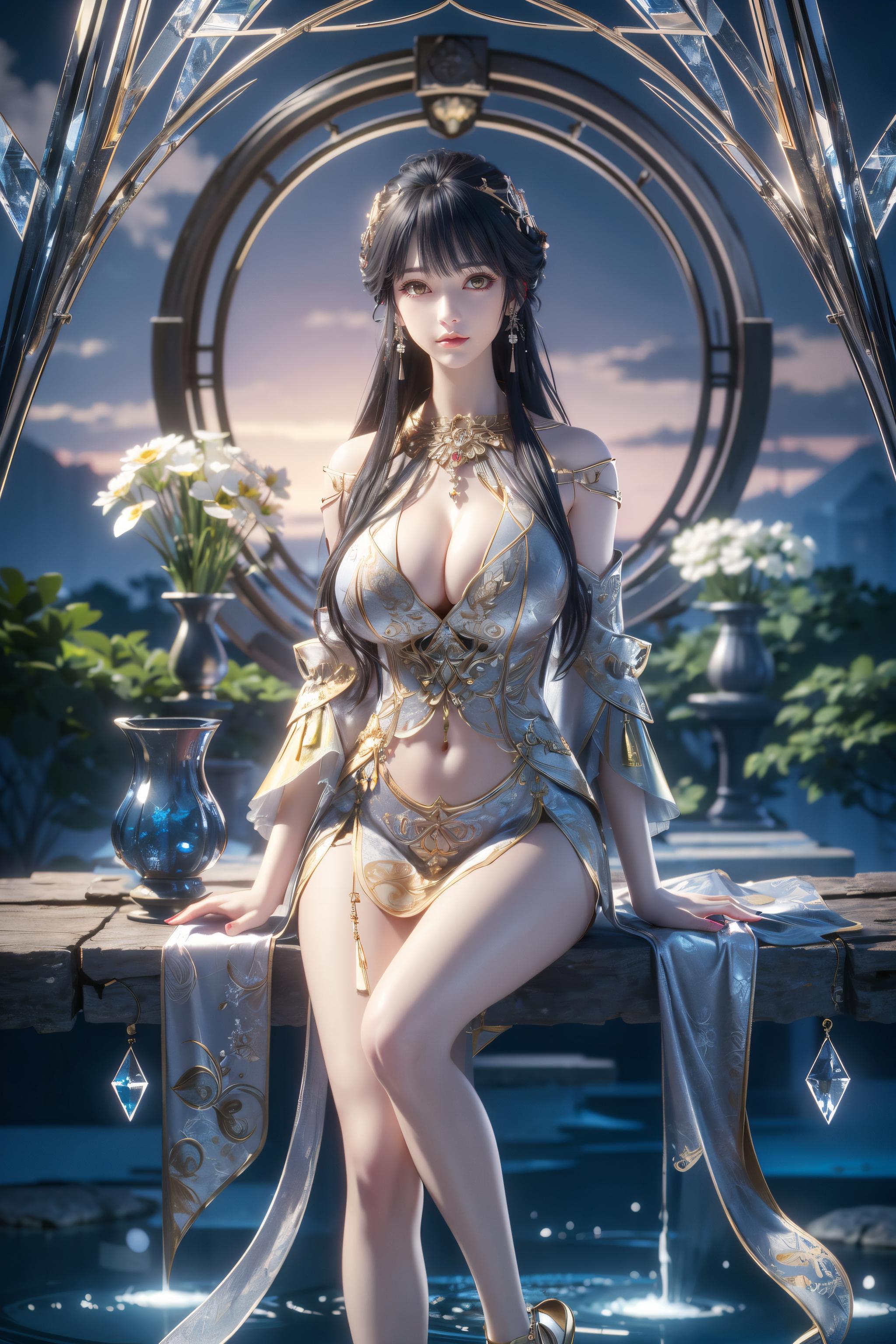 银梦遗河_国漫女神系列二十九——白月蓉_125342105_p8