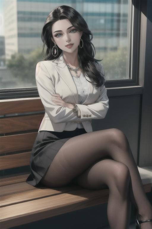 Mimic_高柳澄江脸（白西装）_117900891_p1