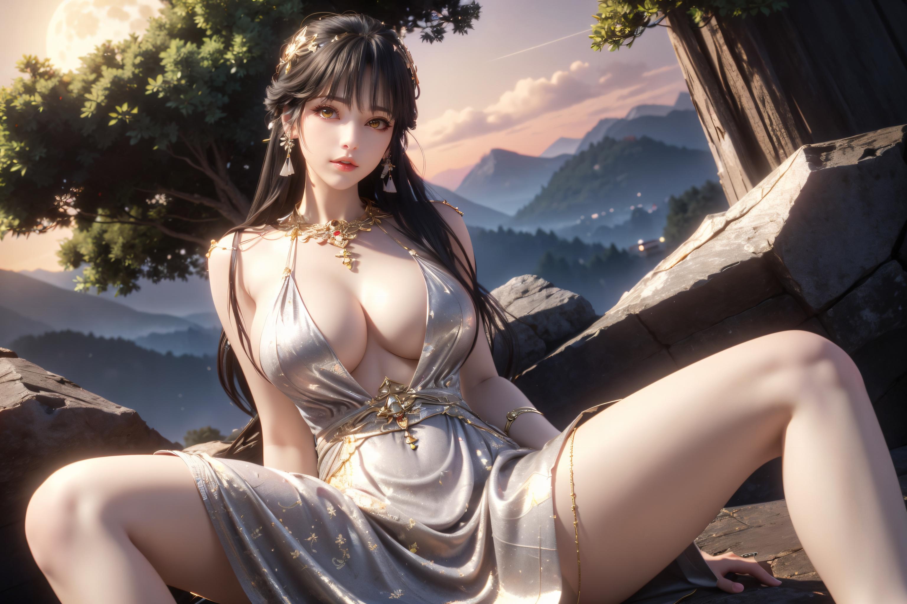 银梦遗河_国漫女神系列二十九——白月蓉_125342105_p3